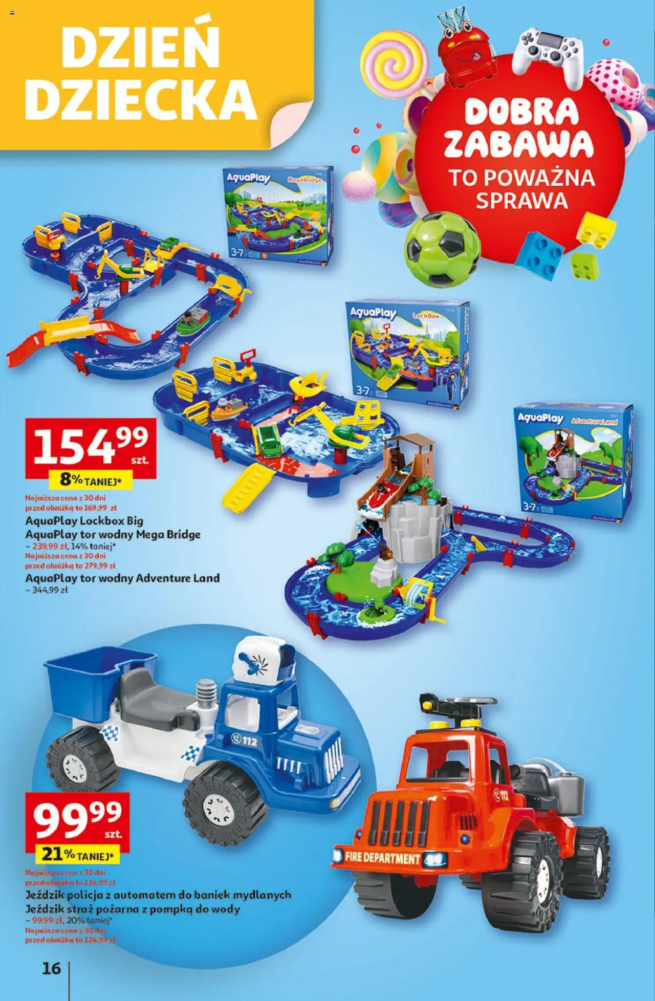 Auchan Uśmiech mamy? Zaplanowany! Hipermarket Gazetka ważna od 22.05.2025 do 28.05.2025 strona 16