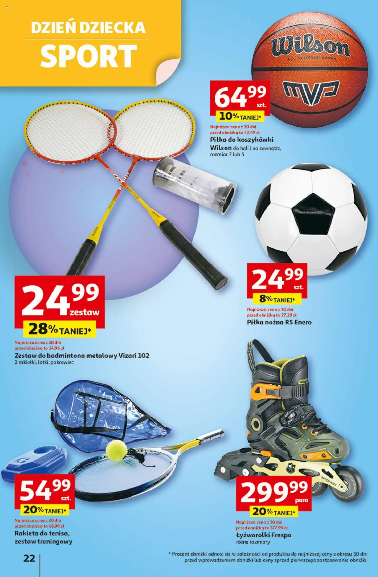 Auchan Uśmiech mamy? Zaplanowany! Hipermarket Gazetka ważna od 22.05.2025 do 28.05.2025 strona 22