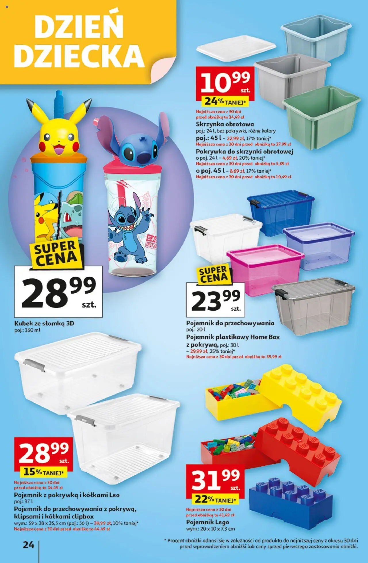 Auchan Uśmiech mamy? Zaplanowany! Hipermarket Gazetka ważna od 22.05.2025 do 28.05.2025 strona 24