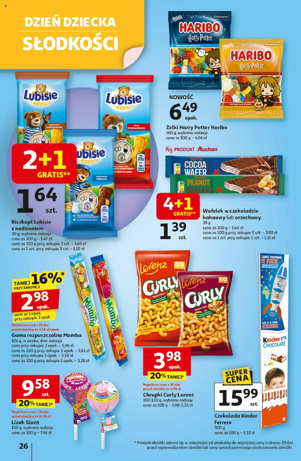 Auchan Uśmiech mamy? Zaplanowany! Hipermarket Gazetka ważna od 22.05.2025 do 28.05.2025 strona 26