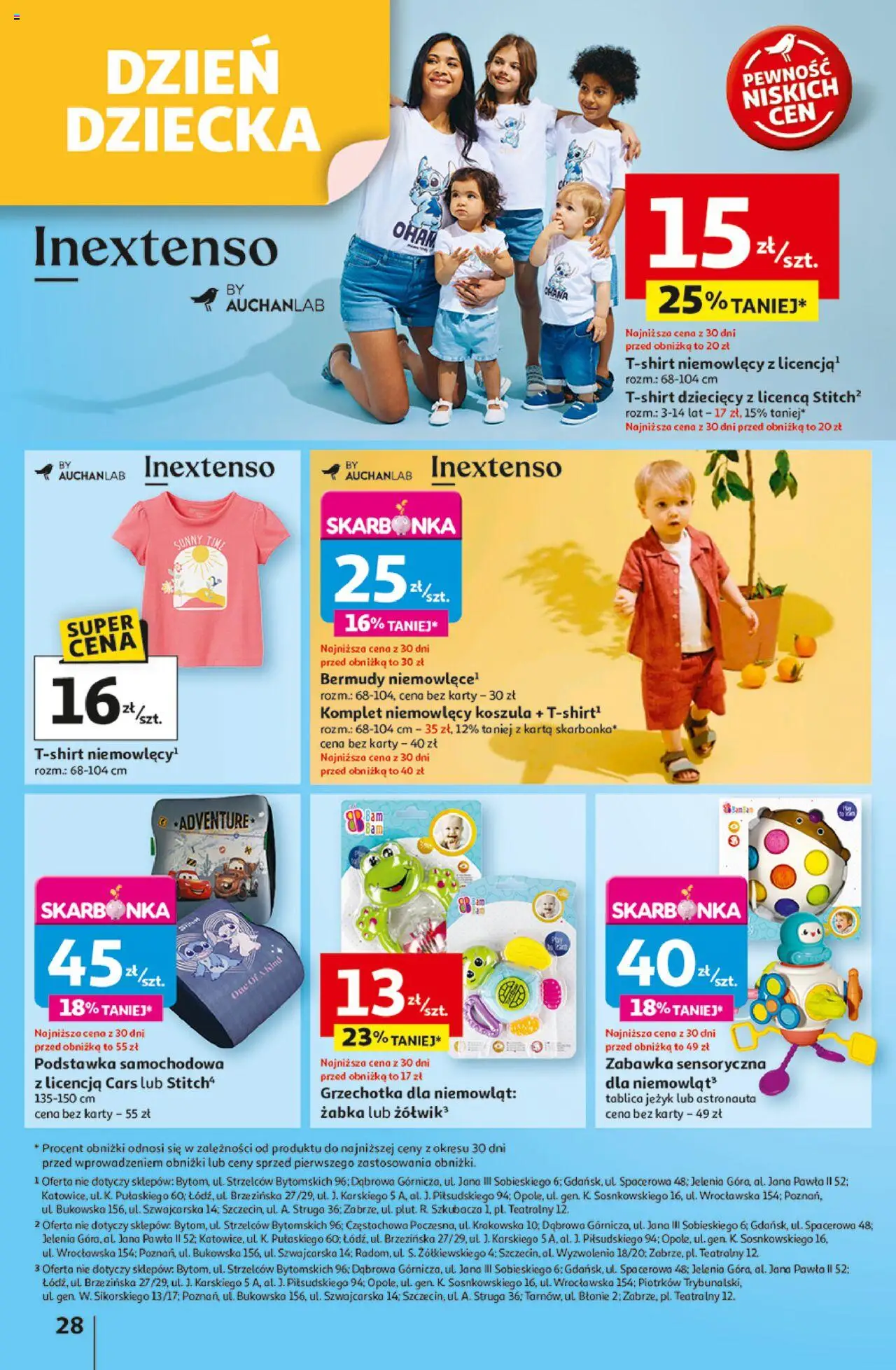 Auchan Uśmiech mamy? Zaplanowany! Hipermarket Gazetka ważna od 22.05.2025 do 28.05.2025 strona 28