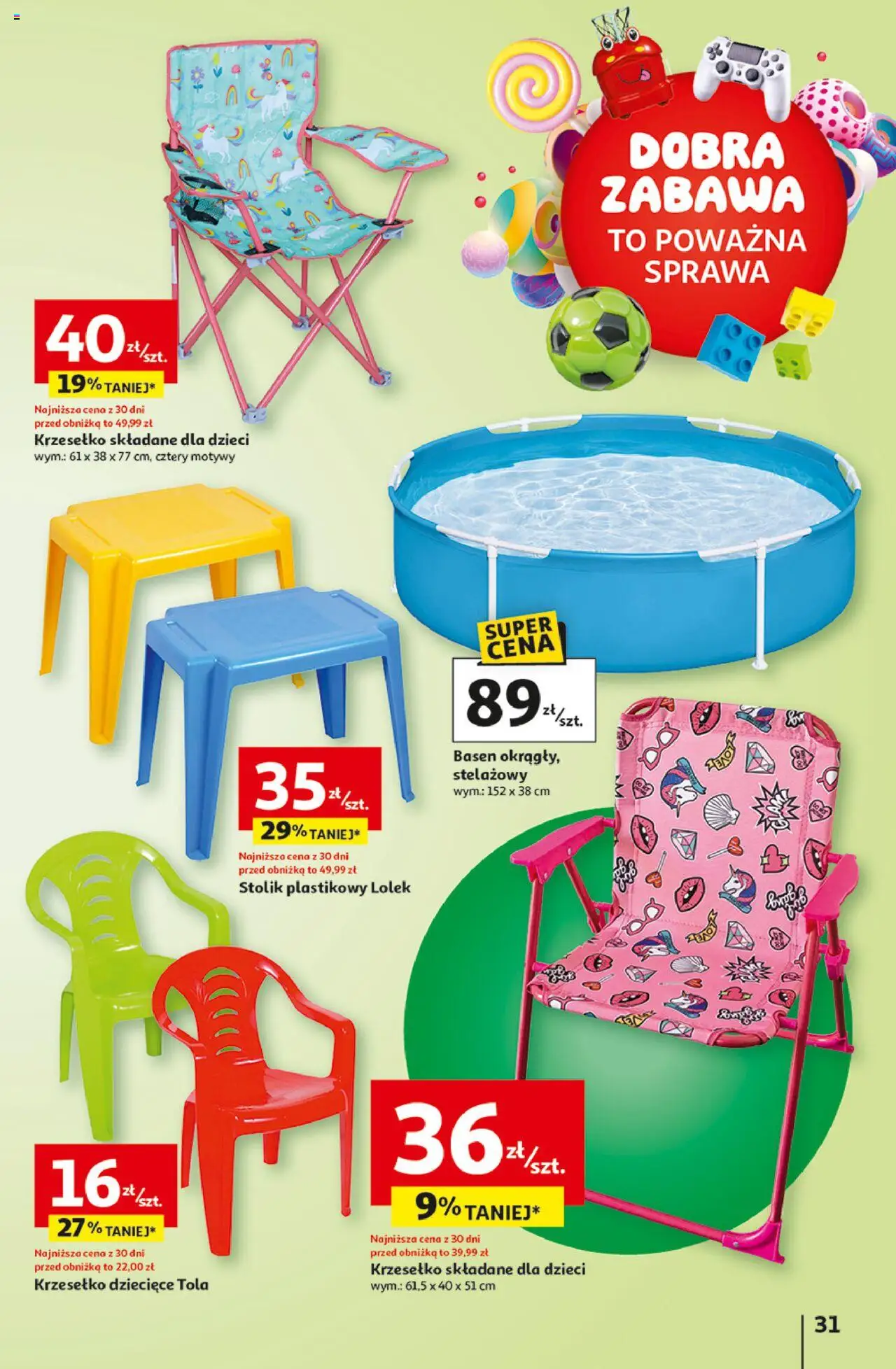 Auchan Uśmiech mamy? Zaplanowany! Hipermarket Gazetka ważna od 22.05.2025 do 28.05.2025 strona 31