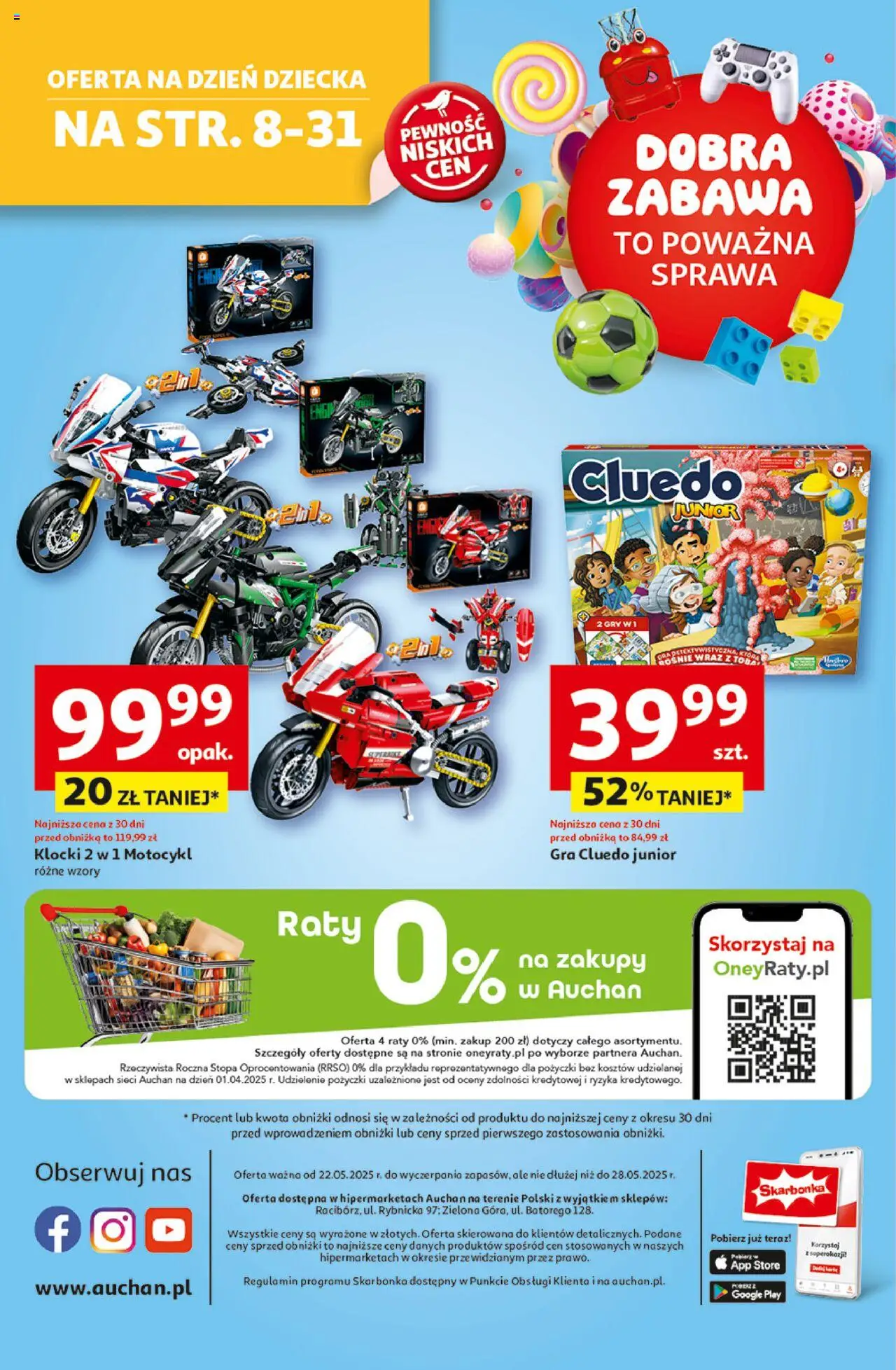 Auchan Uśmiech mamy? Zaplanowany! Hipermarket Gazetka ważna od 22.05.2025 do 28.05.2025 strona 61