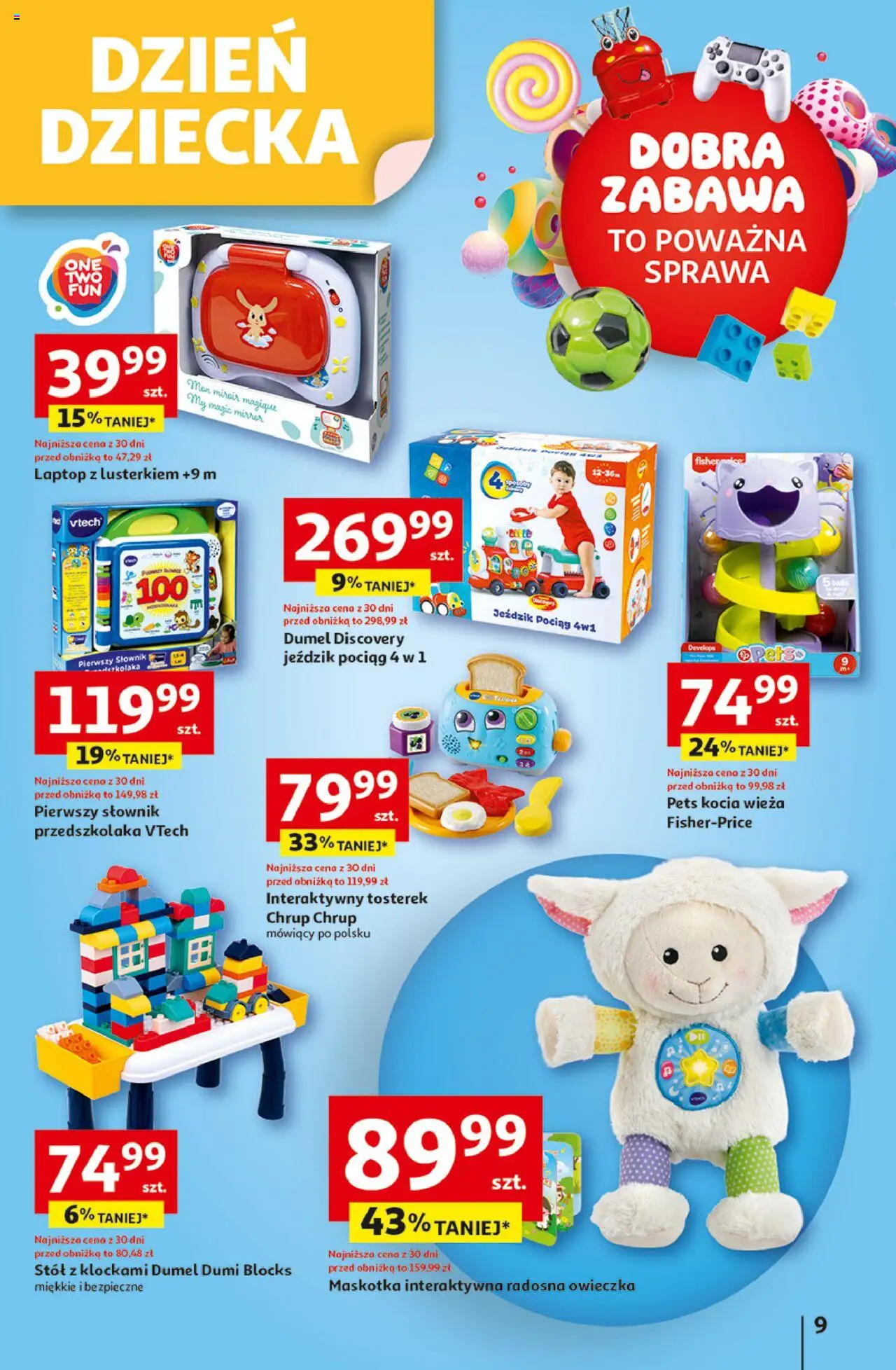 Auchan Uśmiech mamy? Zaplanowany! Hipermarket Gazetka ważna od 22.05.2025 do 28.05.2025 strona 9