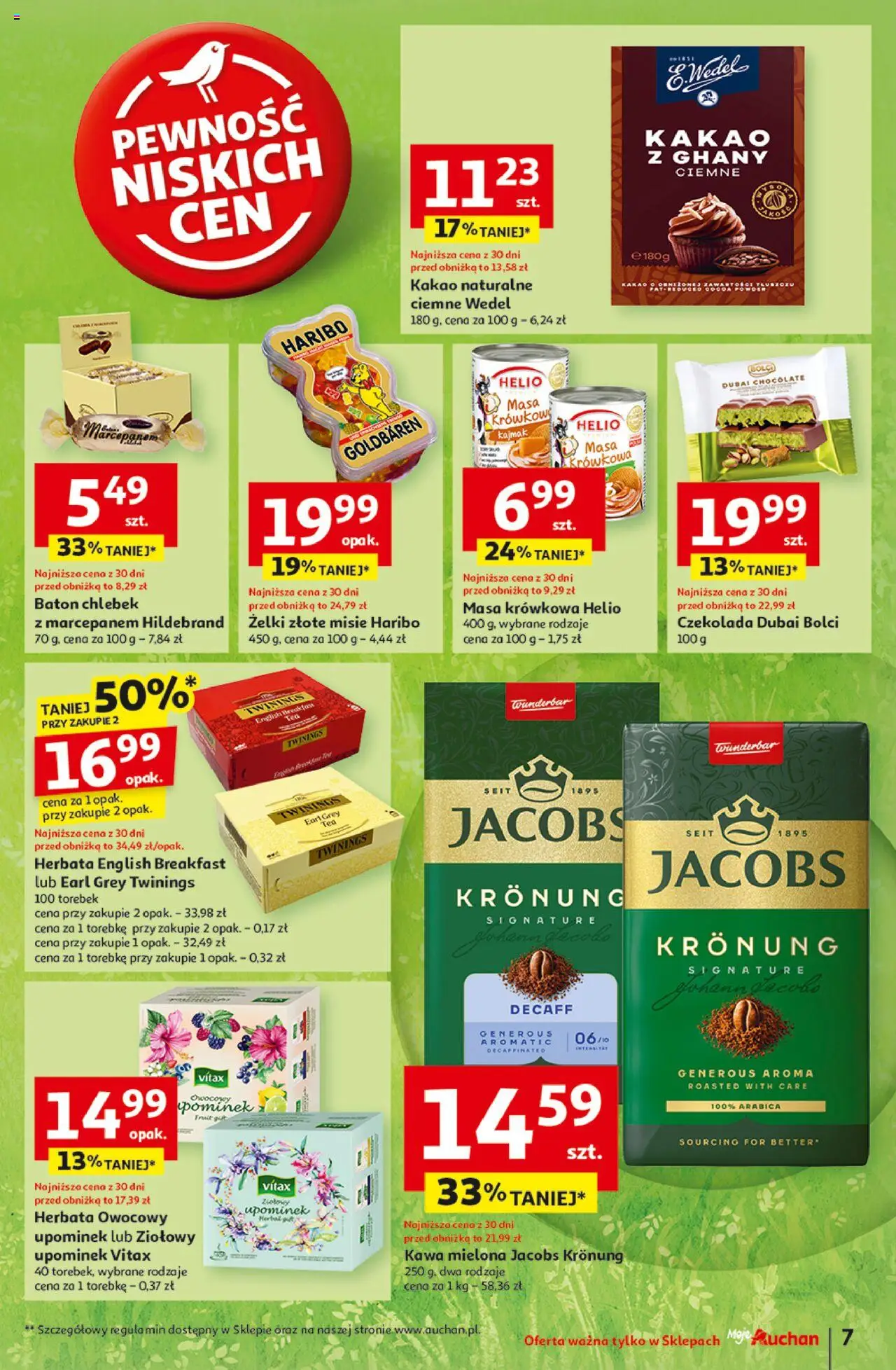 Auchan Wielka Moc Niskich Cen Gazetka ważna od 03.04.2025 do 09.04.2025 strona 9