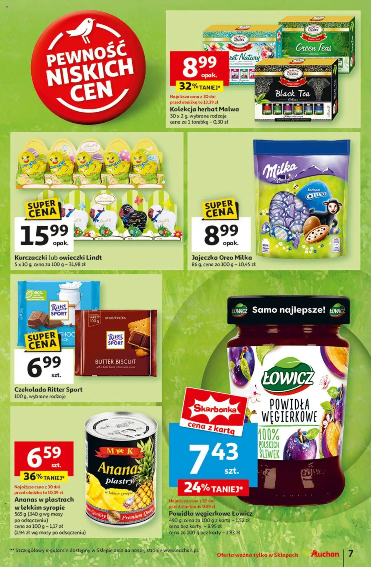 Auchan Wielka Moc Niskich Cen Gazetka ważna od 10.04.2025 do 19.04.2025 strona 9