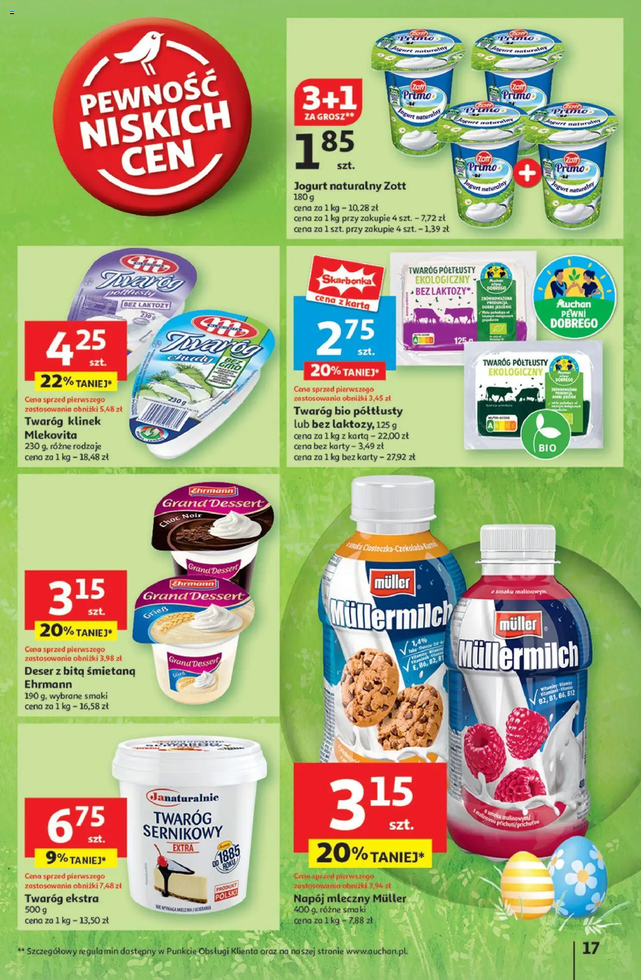 Auchan Wielka Moc Niskich Cen Hipermarket Gazetka ważna od 03.04.2025 do 09.04.2025 strona 19