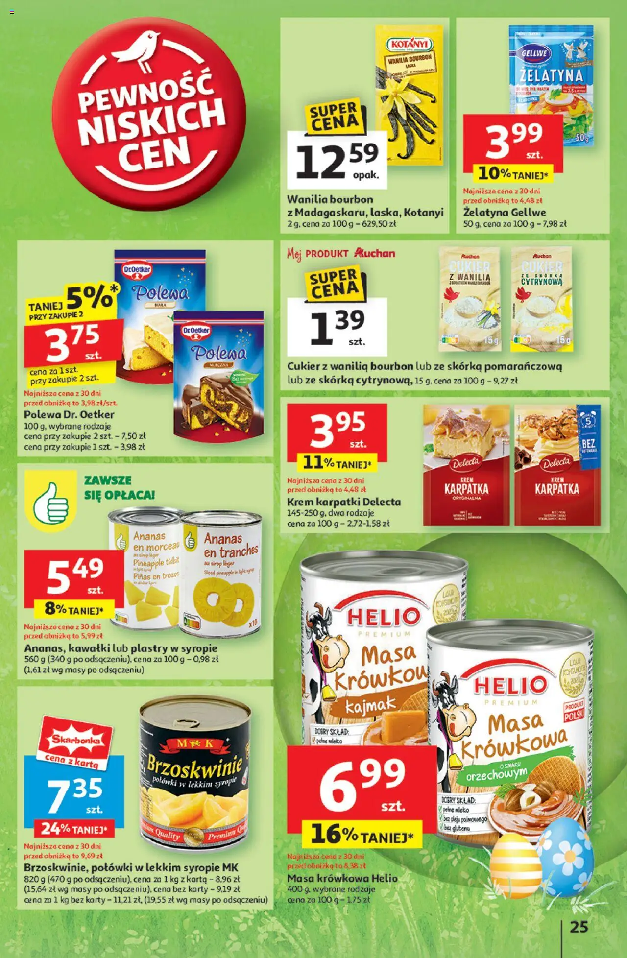 Auchan Wielka Moc Niskich Cen Hipermarket Gazetka ważna od 03.04.2025 do 09.04.2025 strona 27