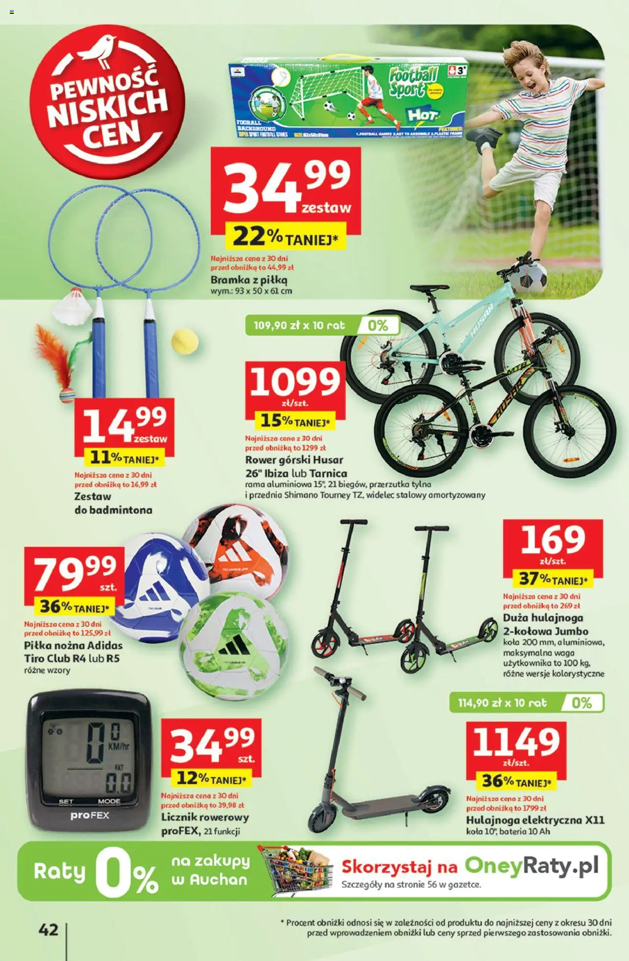 Auchan Wielka Moc Niskich Cen Hipermarket Gazetka ważna od 03.04.2025 do 09.04.2025 strona 46