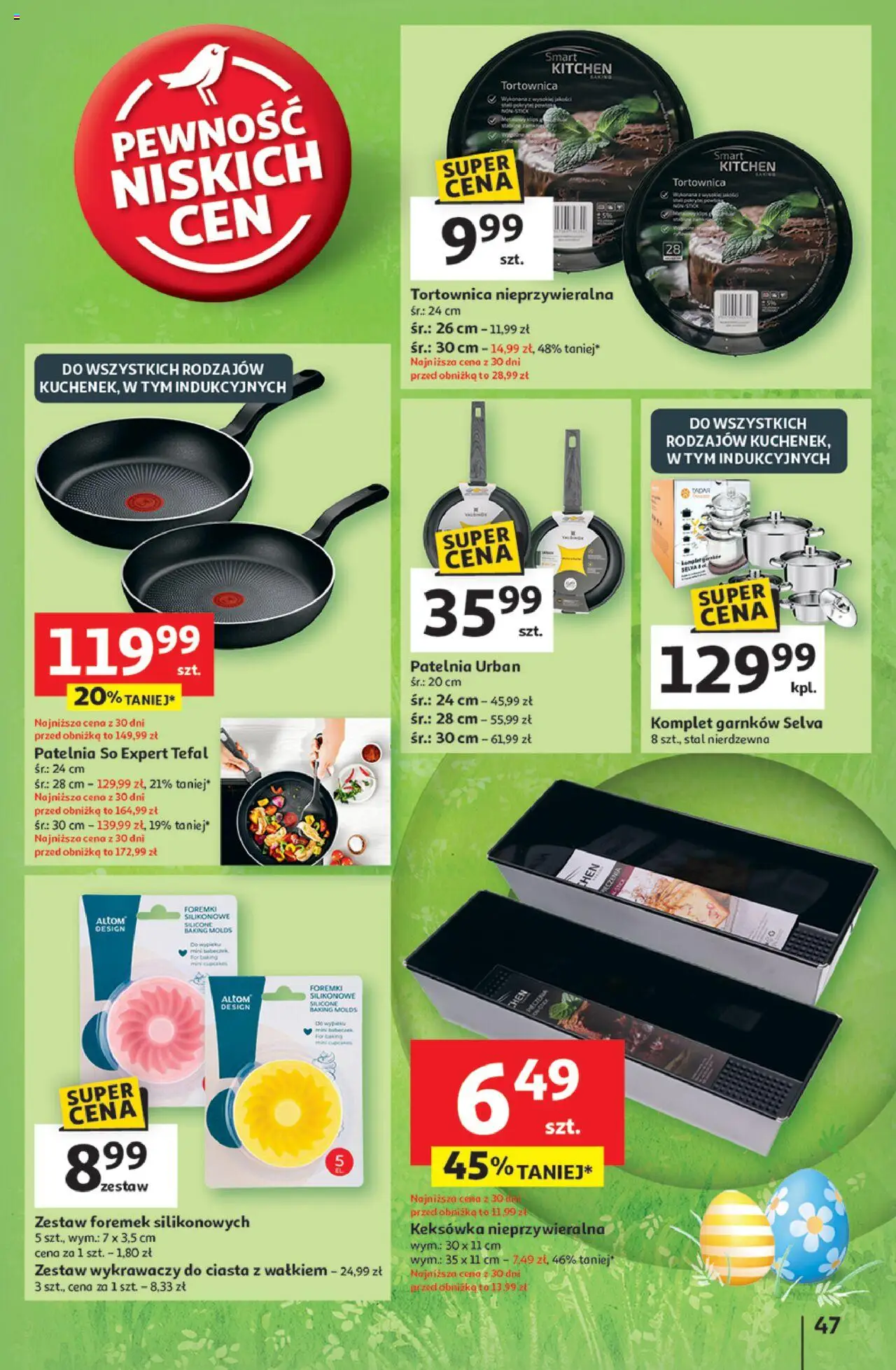 Auchan Wielka Moc Niskich Cen Hipermarket Gazetka ważna od 03.04.2025 do 09.04.2025 strona 51