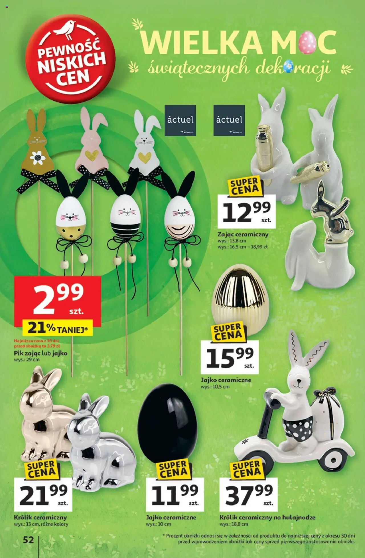 Auchan Wielka Moc Niskich Cen Hipermarket Gazetka ważna od 03.04.2025 do 09.04.2025 strona 56