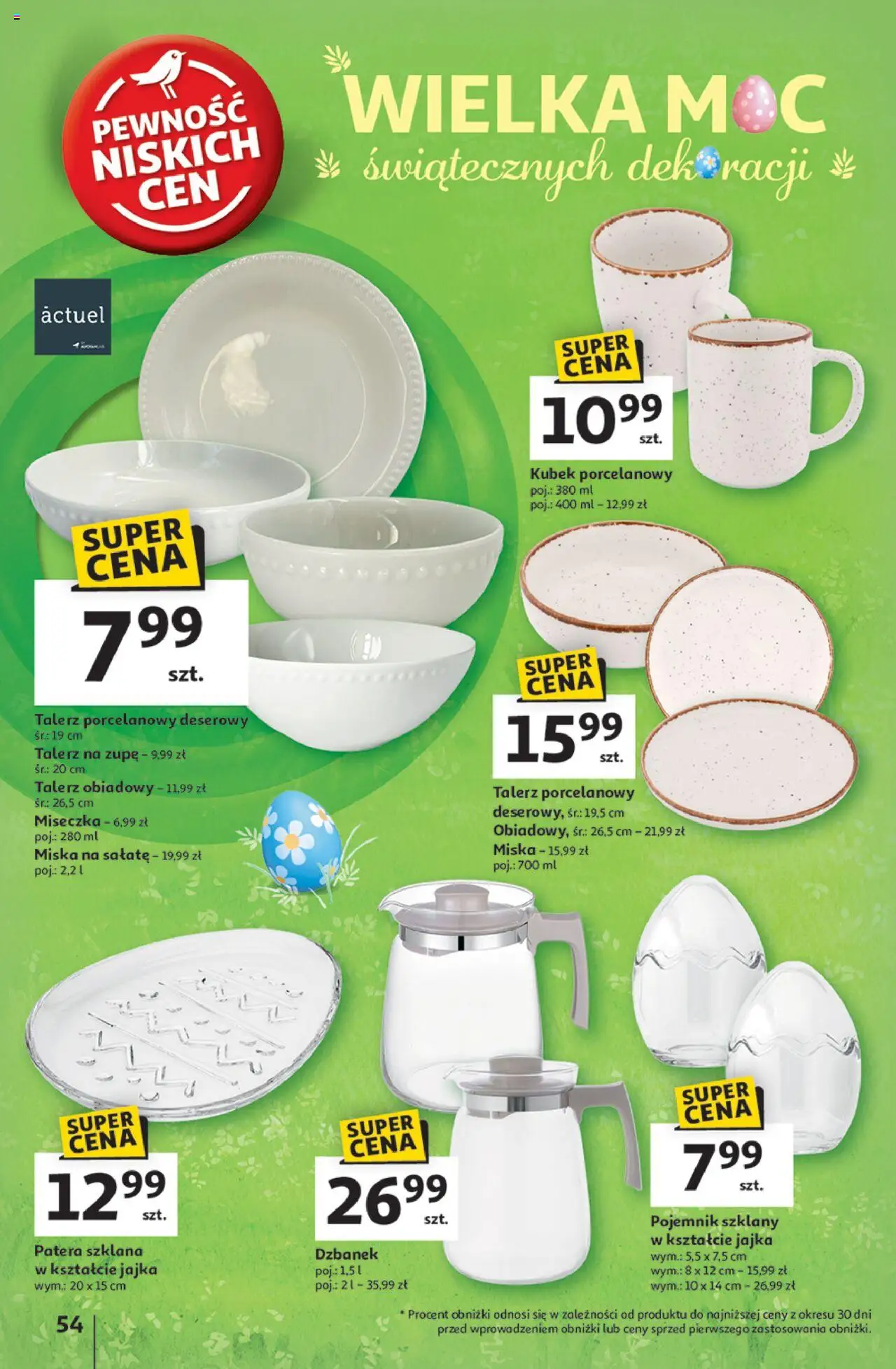 Auchan Wielka Moc Niskich Cen Hipermarket Gazetka ważna od 03.04.2025 do 09.04.2025 strona 58