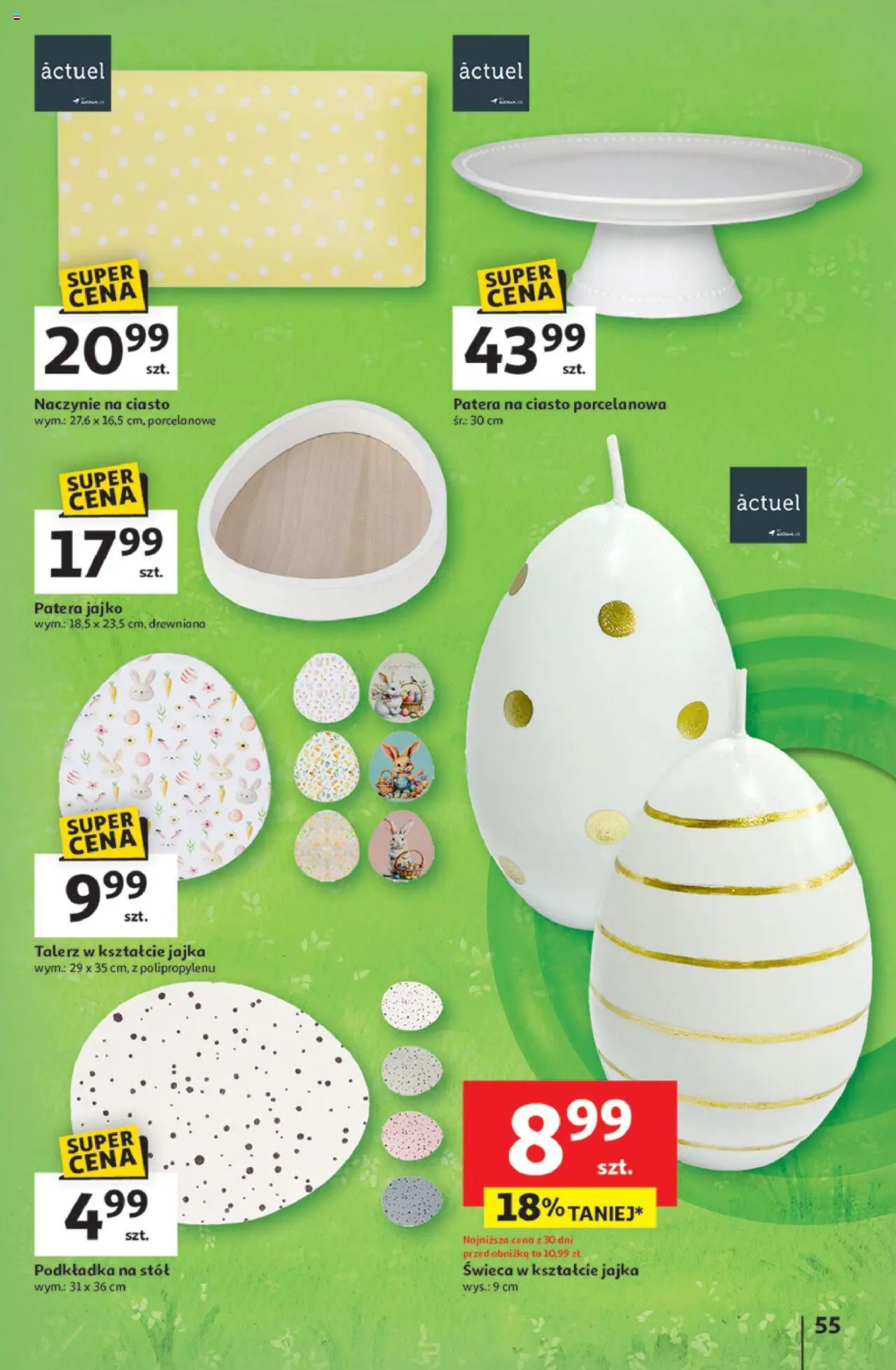 Auchan Wielka Moc Niskich Cen Hipermarket Gazetka ważna od 03.04.2025 do 09.04.2025 strona 59