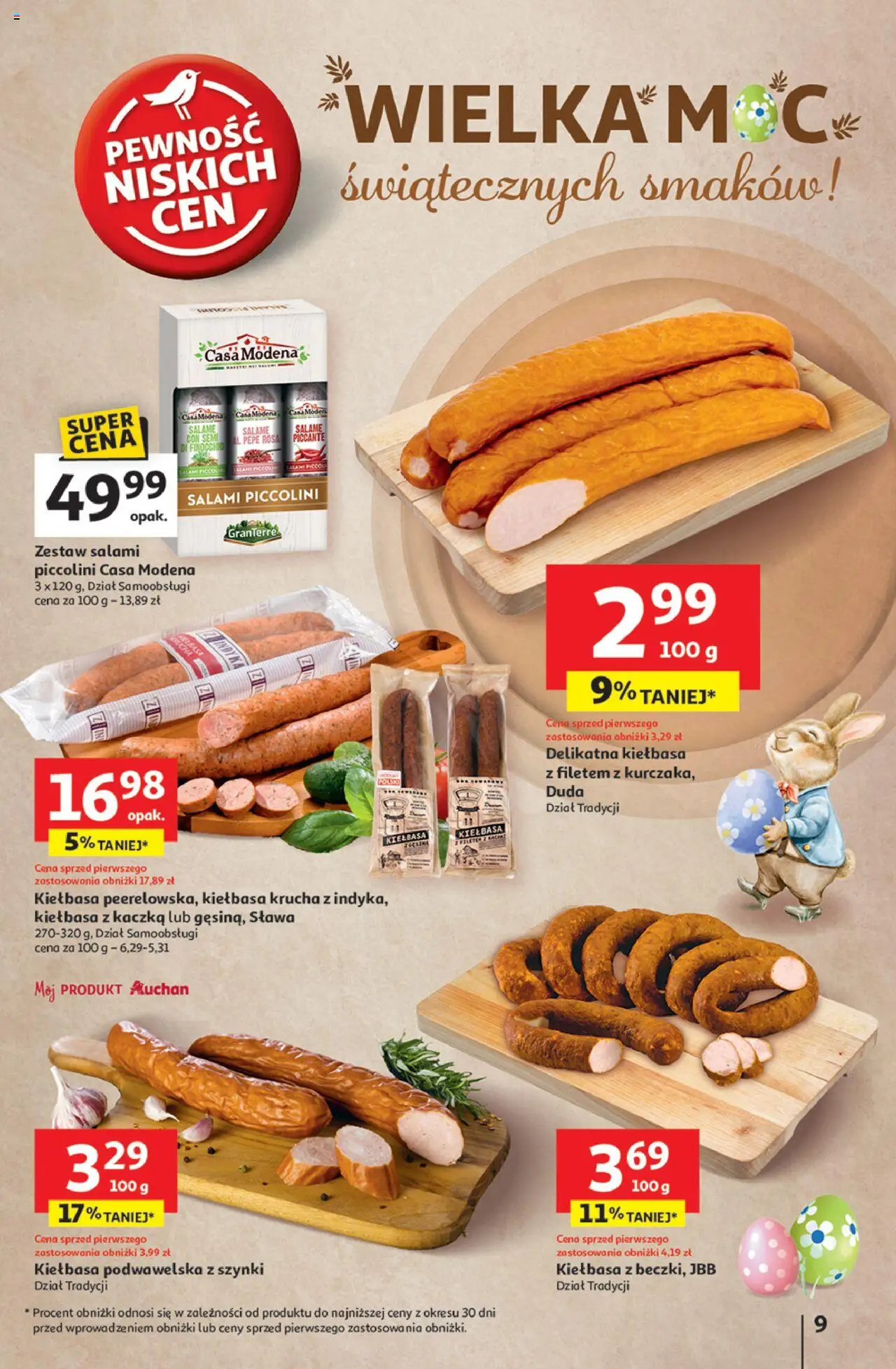 Auchan Wielka Moc Niskich Cen Hipermarket Gazetka ważna od 10.04.2025 do 19.04.2025 strona 11