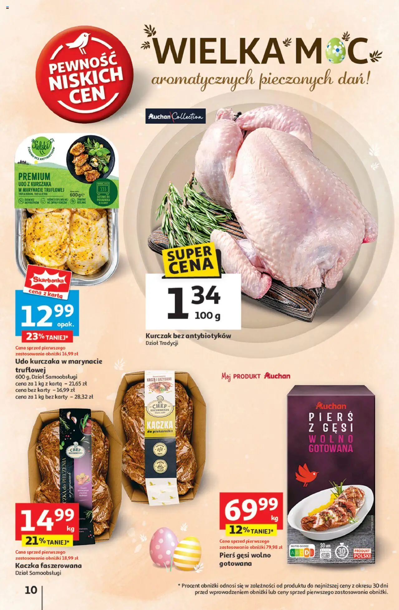 Auchan Wielka Moc Niskich Cen Hipermarket Gazetka ważna od 10.04.2025 do 19.04.2025 strona 12