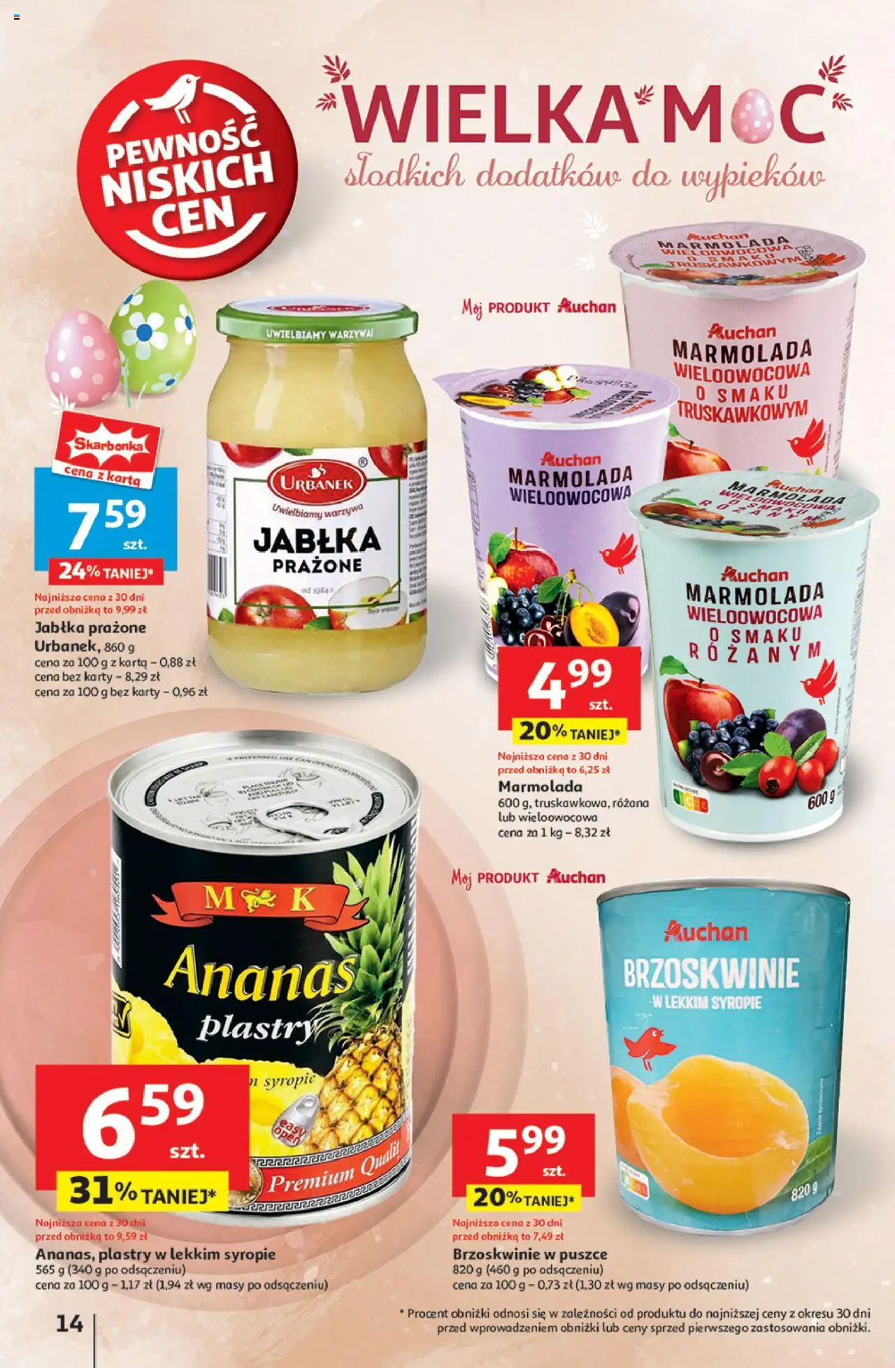 Auchan Wielka Moc Niskich Cen Hipermarket Gazetka ważna od 10.04.2025 do 19.04.2025 strona 16