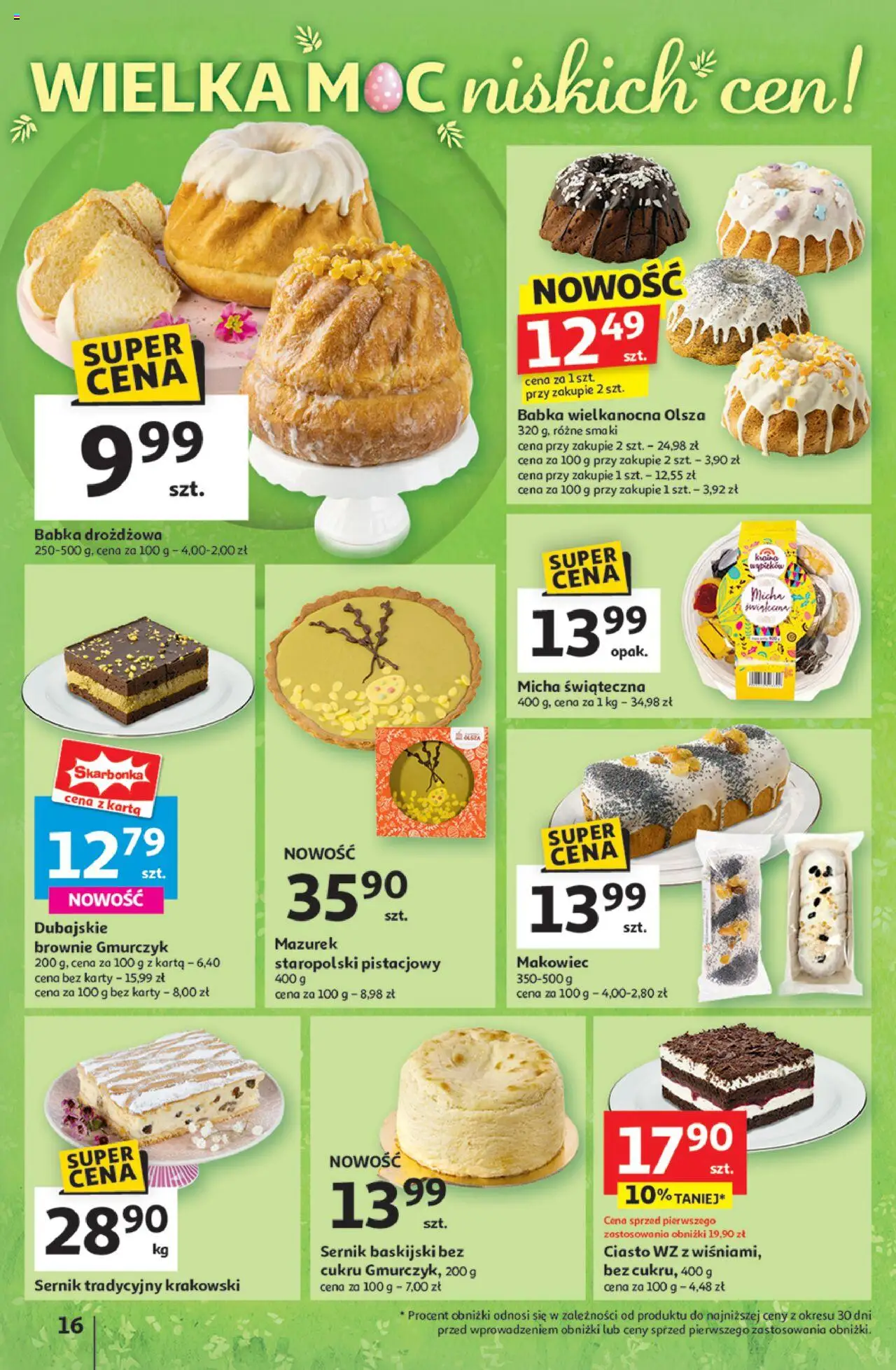 Auchan Wielka Moc Niskich Cen Hipermarket Gazetka ważna od 10.04.2025 do 19.04.2025 strona 18