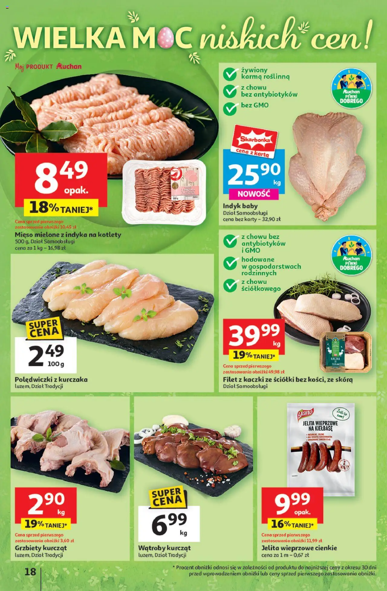 Auchan Wielka Moc Niskich Cen Hipermarket Gazetka ważna od 10.04.2025 do 19.04.2025 strona 20