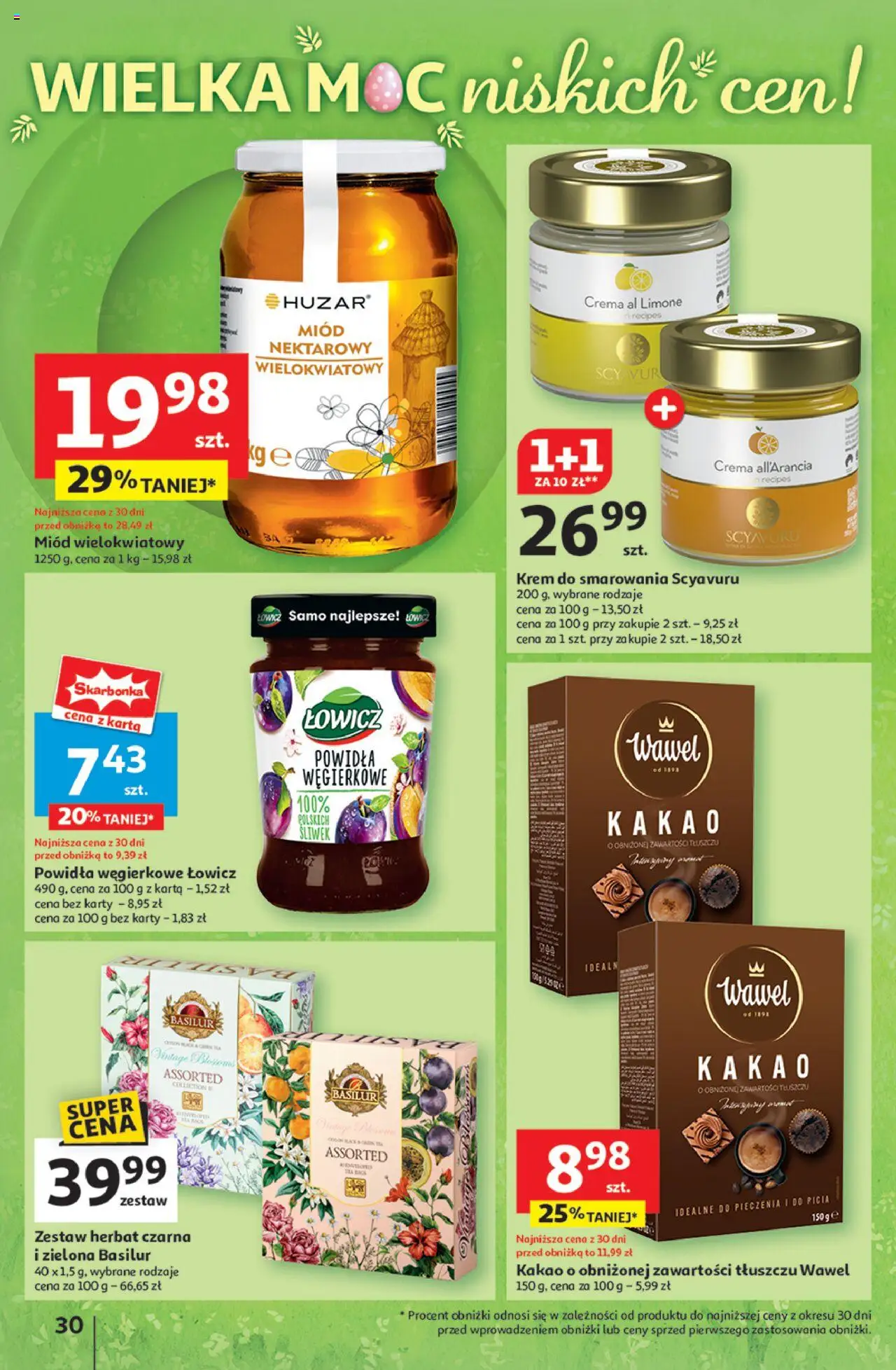 Auchan Wielka Moc Niskich Cen Hipermarket Gazetka ważna od 10.04.2025 do 19.04.2025 strona 32
