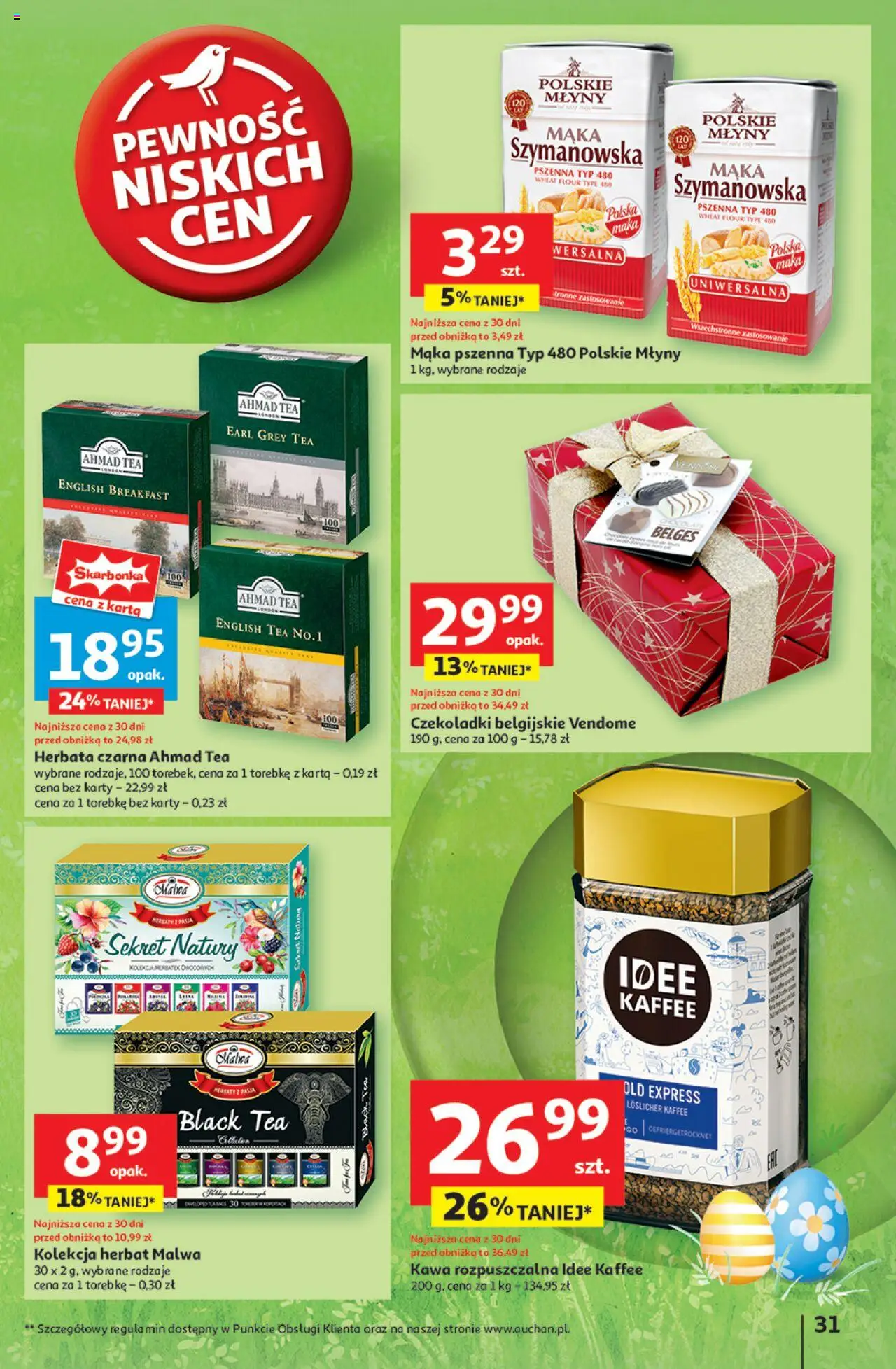 Auchan Wielka Moc Niskich Cen Hipermarket Gazetka ważna od 10.04.2025 do 19.04.2025 strona 33