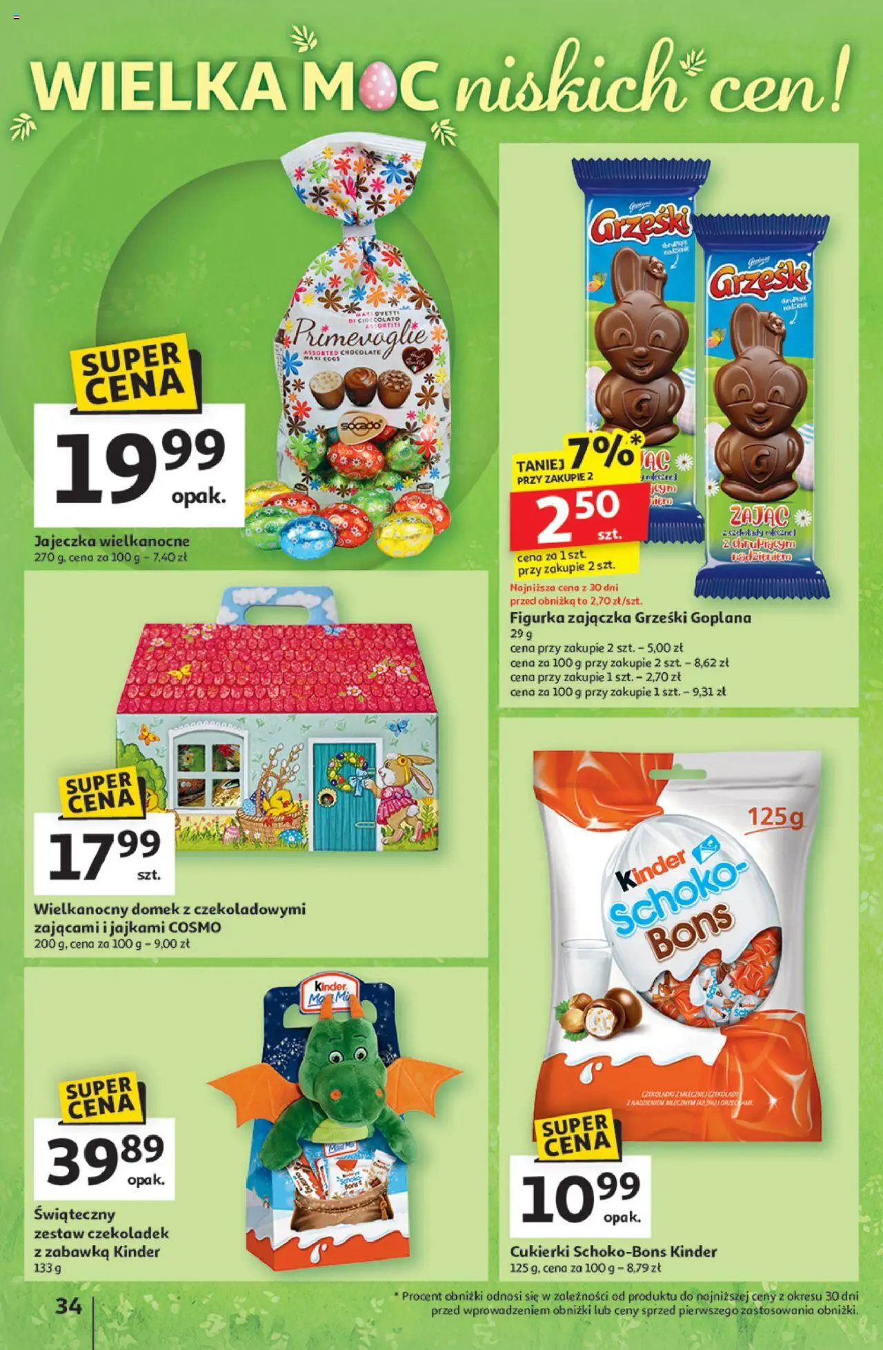 Auchan Wielka Moc Niskich Cen Hipermarket Gazetka ważna od 10.04.2025 do 19.04.2025 strona 36