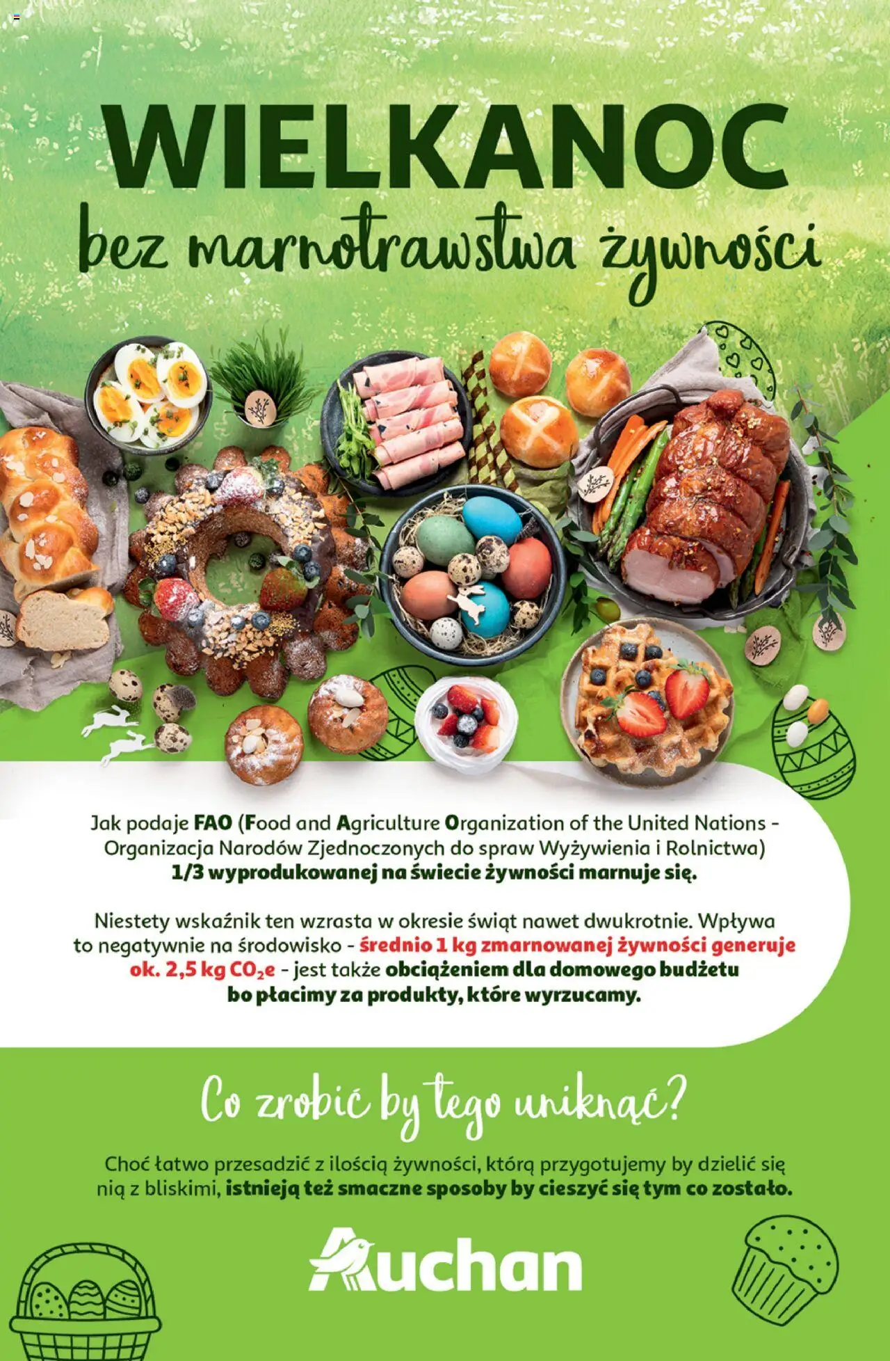 Auchan Wielka Moc Niskich Cen Hipermarket Gazetka ważna od 10.04.2025 do 19.04.2025 strona 42