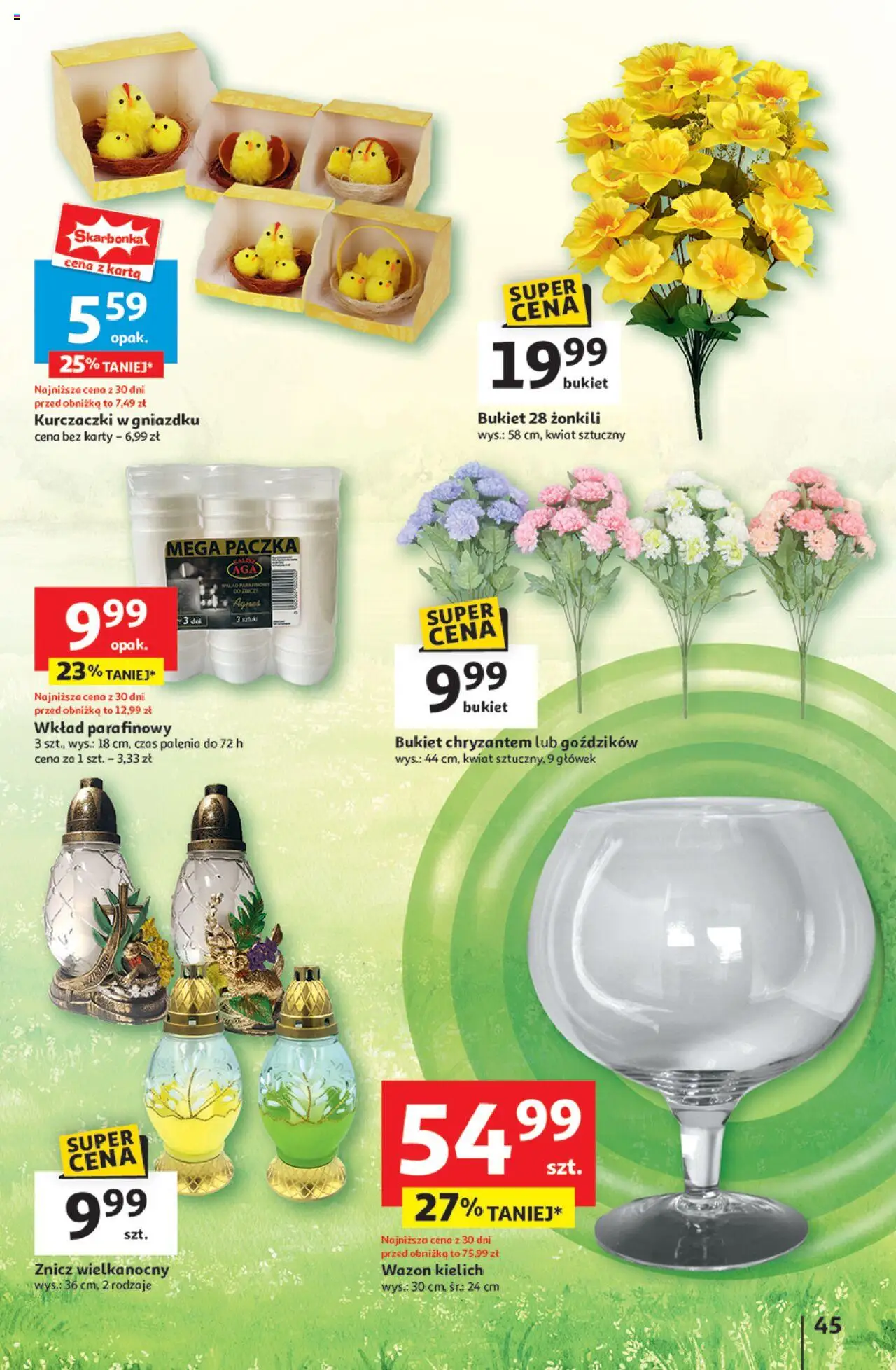 Auchan Wielka Moc Niskich Cen Hipermarket Gazetka ważna od 10.04.2025 do 19.04.2025 strona 46