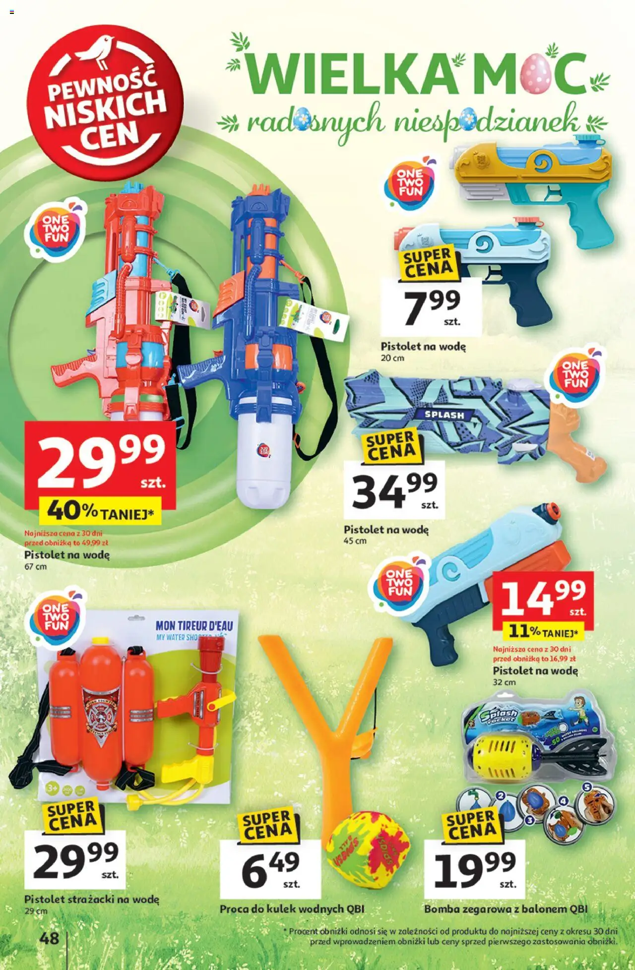 Auchan Wielka Moc Niskich Cen Hipermarket Gazetka ważna od 10.04.2025 do 19.04.2025 strona 49