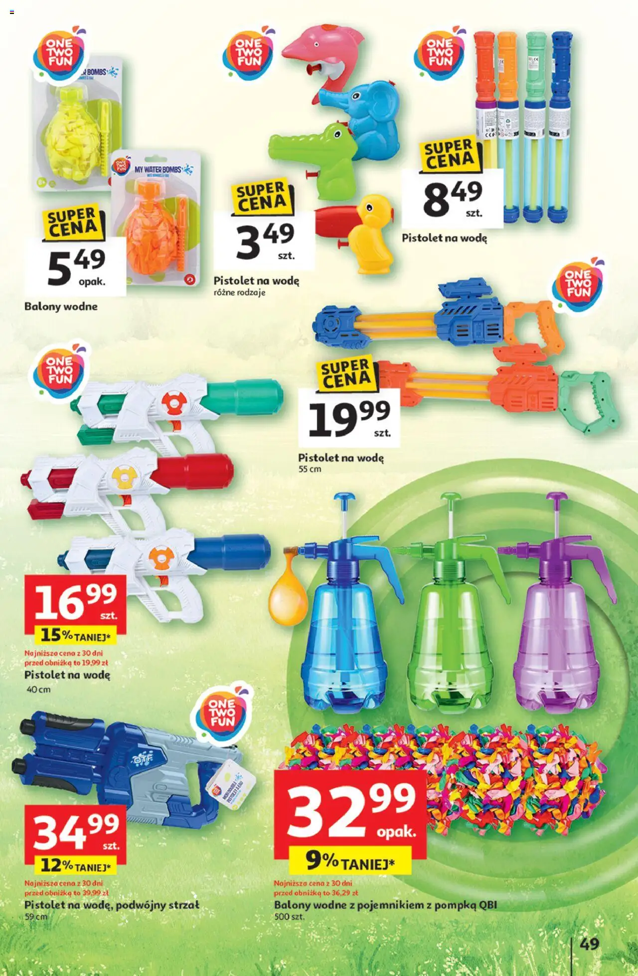Auchan Wielka Moc Niskich Cen Hipermarket Gazetka ważna od 10.04.2025 do 19.04.2025 strona 50