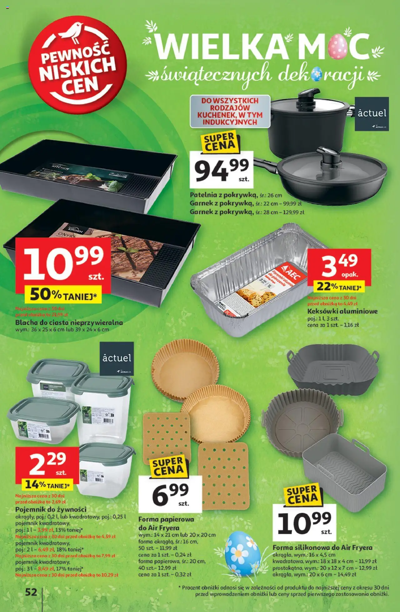 Auchan Wielka Moc Niskich Cen Hipermarket Gazetka ważna od 10.04.2025 do 19.04.2025 strona 53