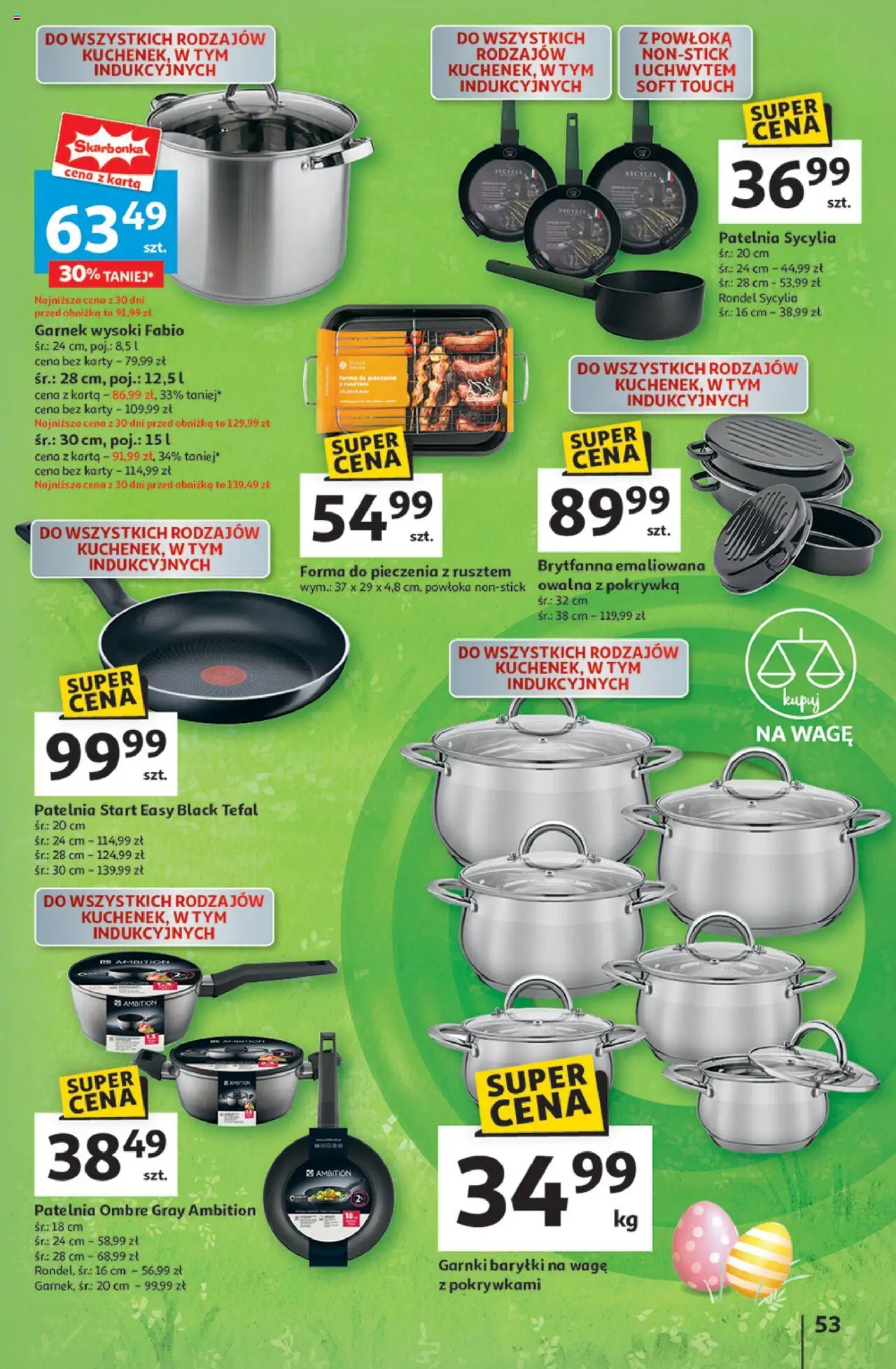 Auchan Wielka Moc Niskich Cen Hipermarket Gazetka ważna od 10.04.2025 do 19.04.2025 strona 54
