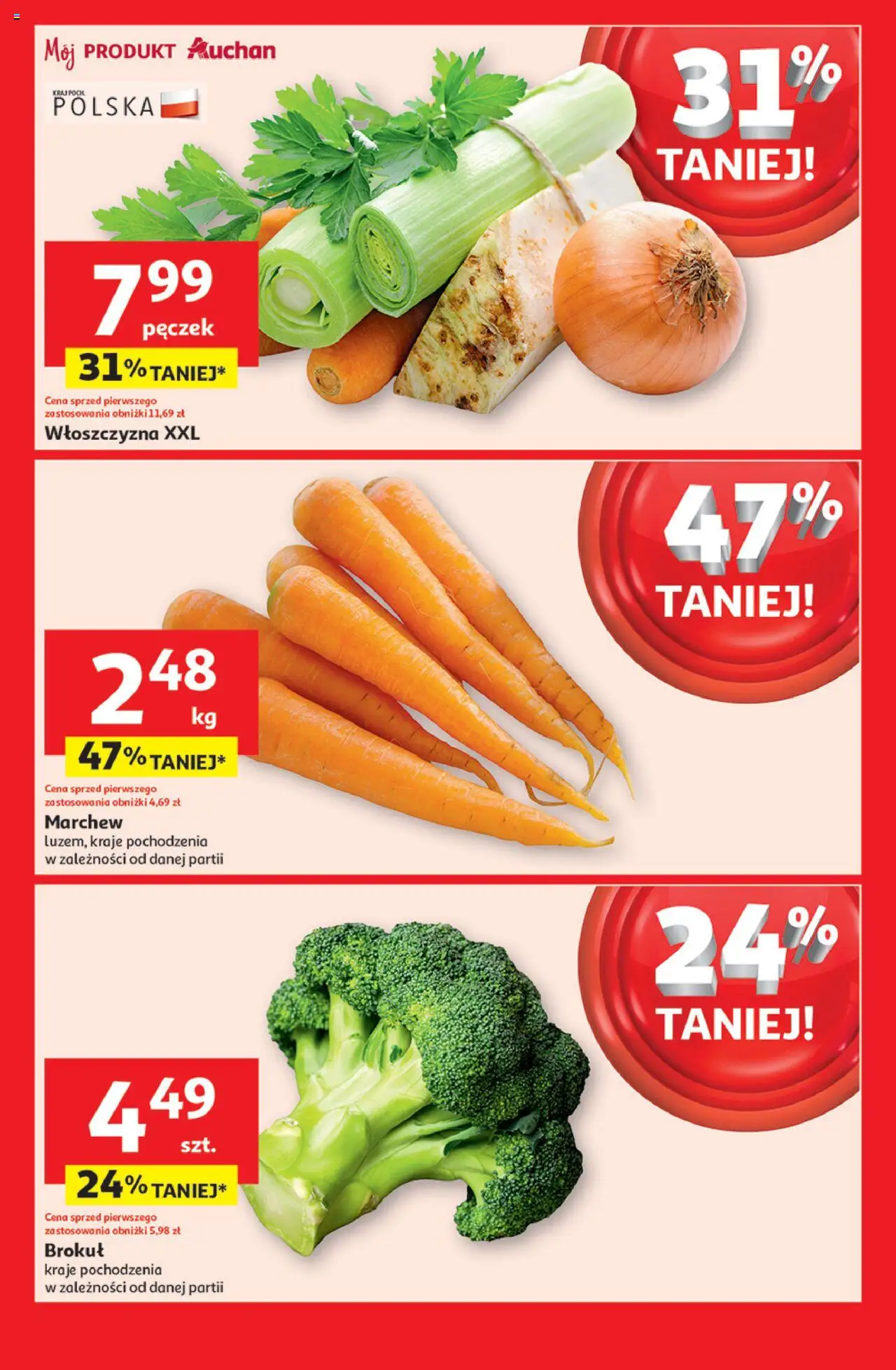 Auchan Wielka Moc Niskich Cen Hipermarket Gazetka ważna od 10.04.2025 do 19.04.2025 strona 7