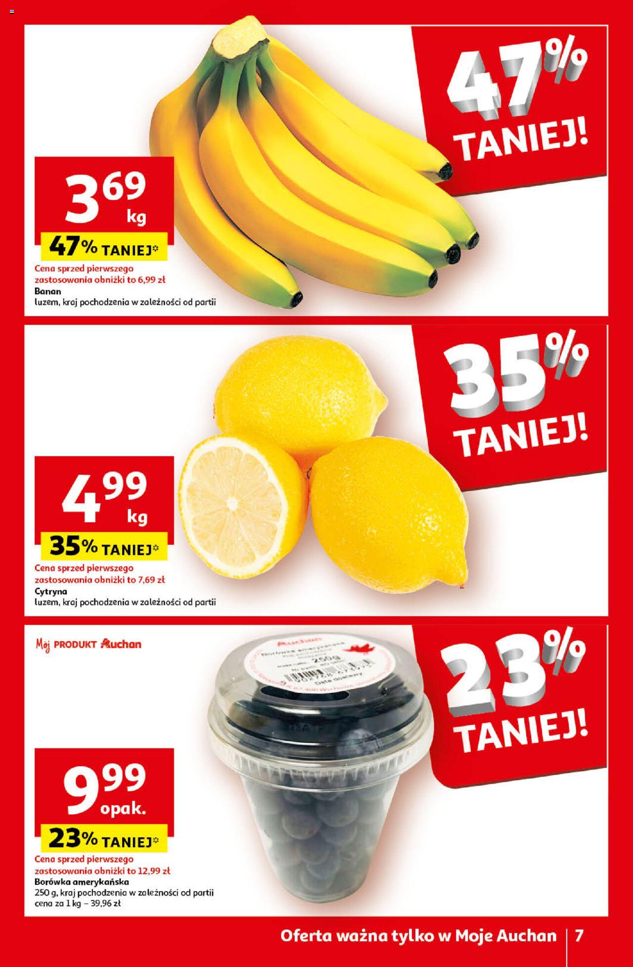Auchan Wielkanoc z najlepszej cenie! Część 1  Gazetka ważna od 14.03.2024 do 20.03.2024 strona 7