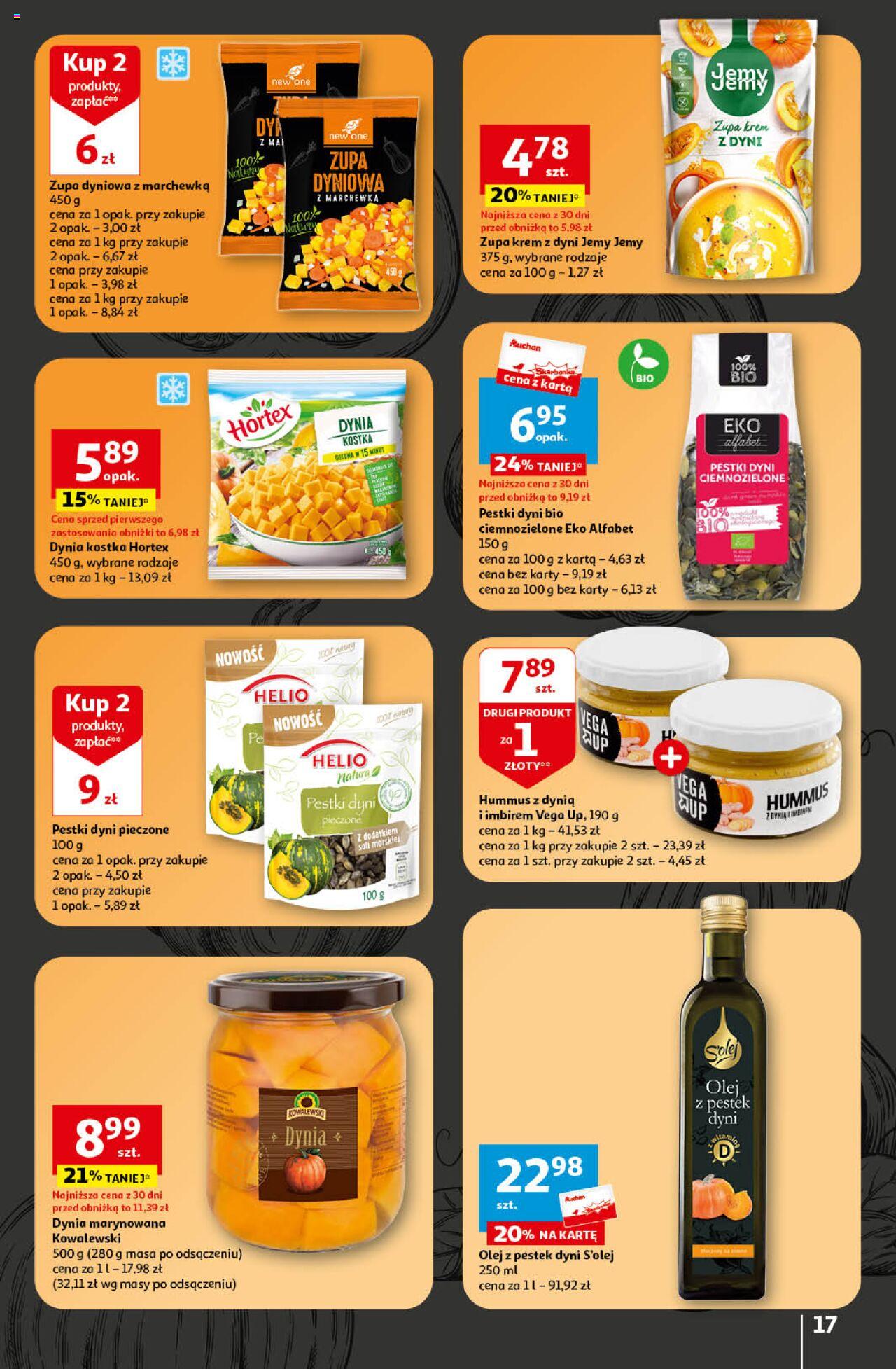 Auchan Wielkanoc z najlepszej cenie! Część 1. Hipermarket Gazetka ważna od 14.03.2024 do 20.03.2024 strona 17