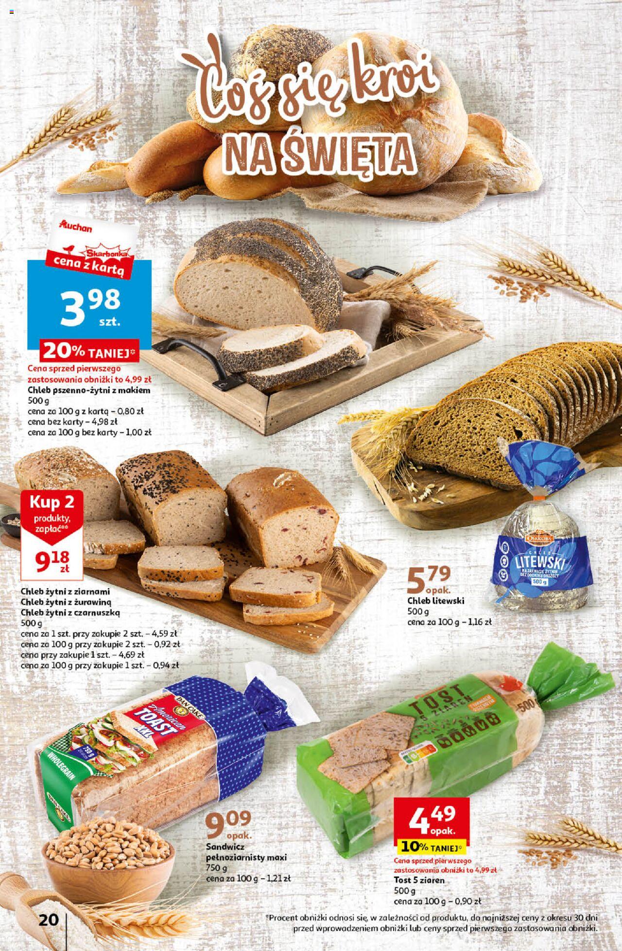 Auchan Wielkanoc z najlepszej cenie! Część 1. Hipermarket Gazetka ważna od 14.03.2024 do 20.03.2024 strona 20