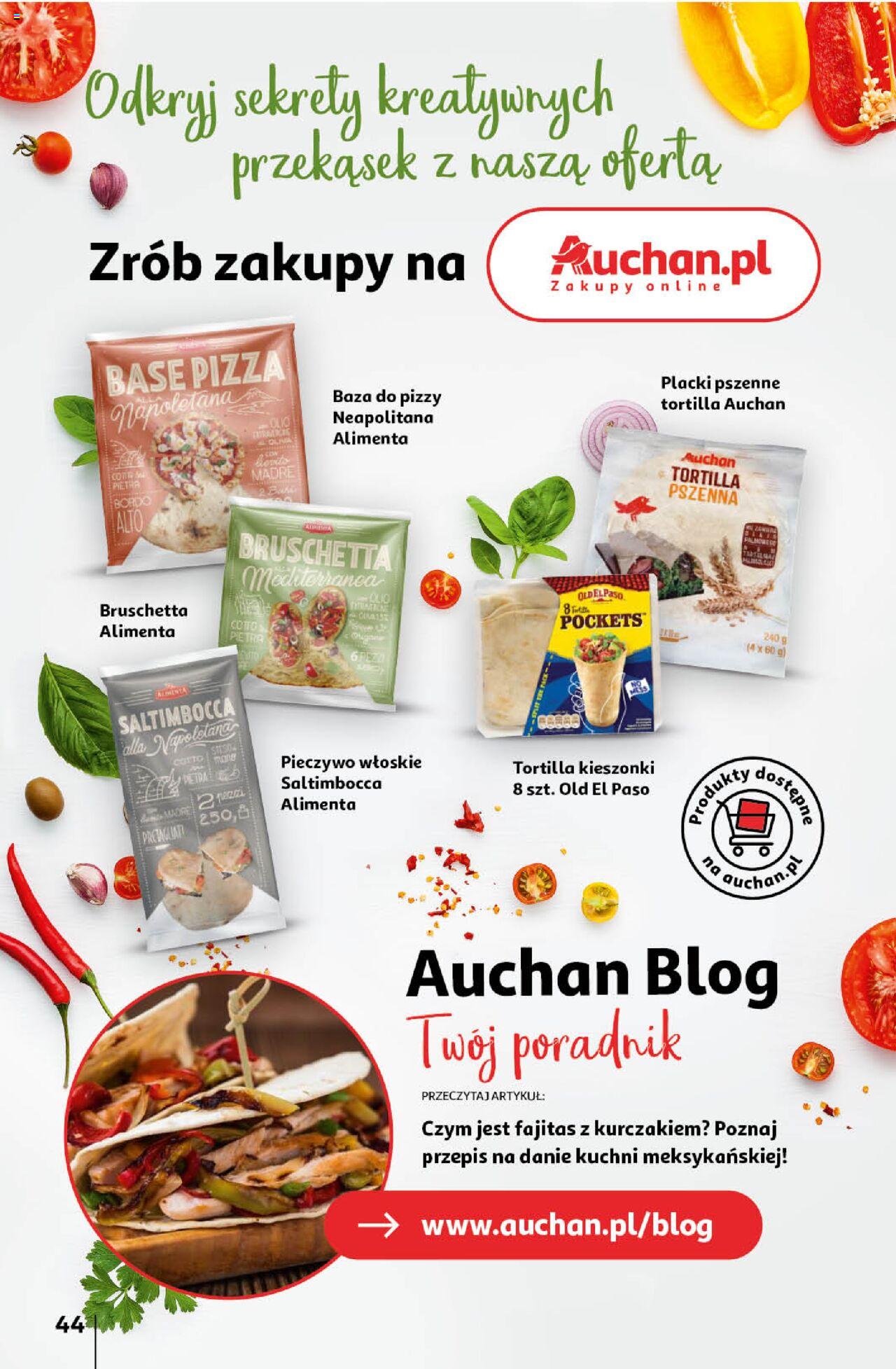 Auchan Wielkanoc z najlepszej cenie! Część 1. Hipermarket Gazetka ważna od 14.03.2024 do 20.03.2024 strona 44