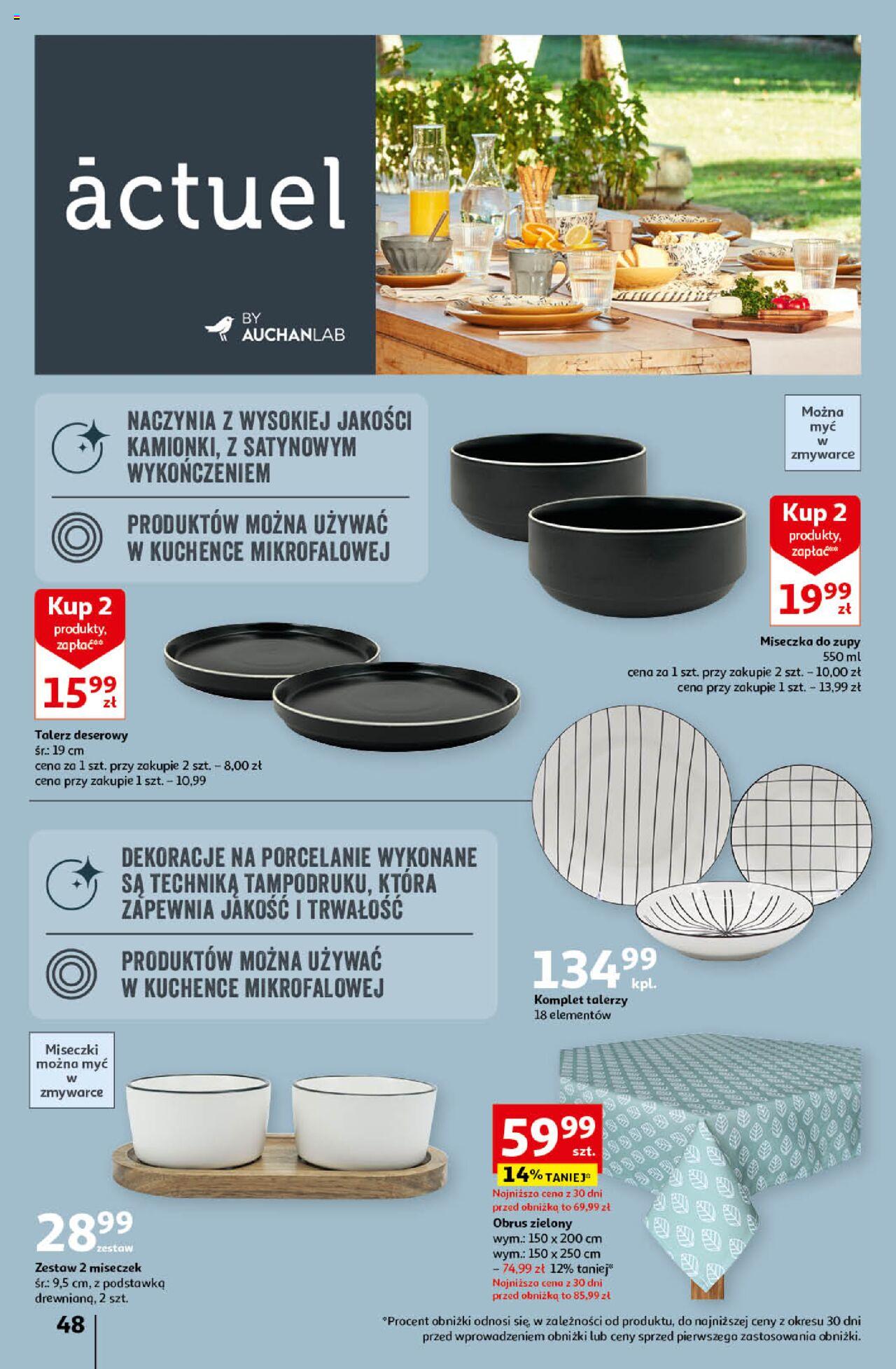 Auchan Wielkanoc z najlepszej cenie! Część 1. Hipermarket Gazetka ważna od 14.03.2024 do 20.03.2024 strona 48