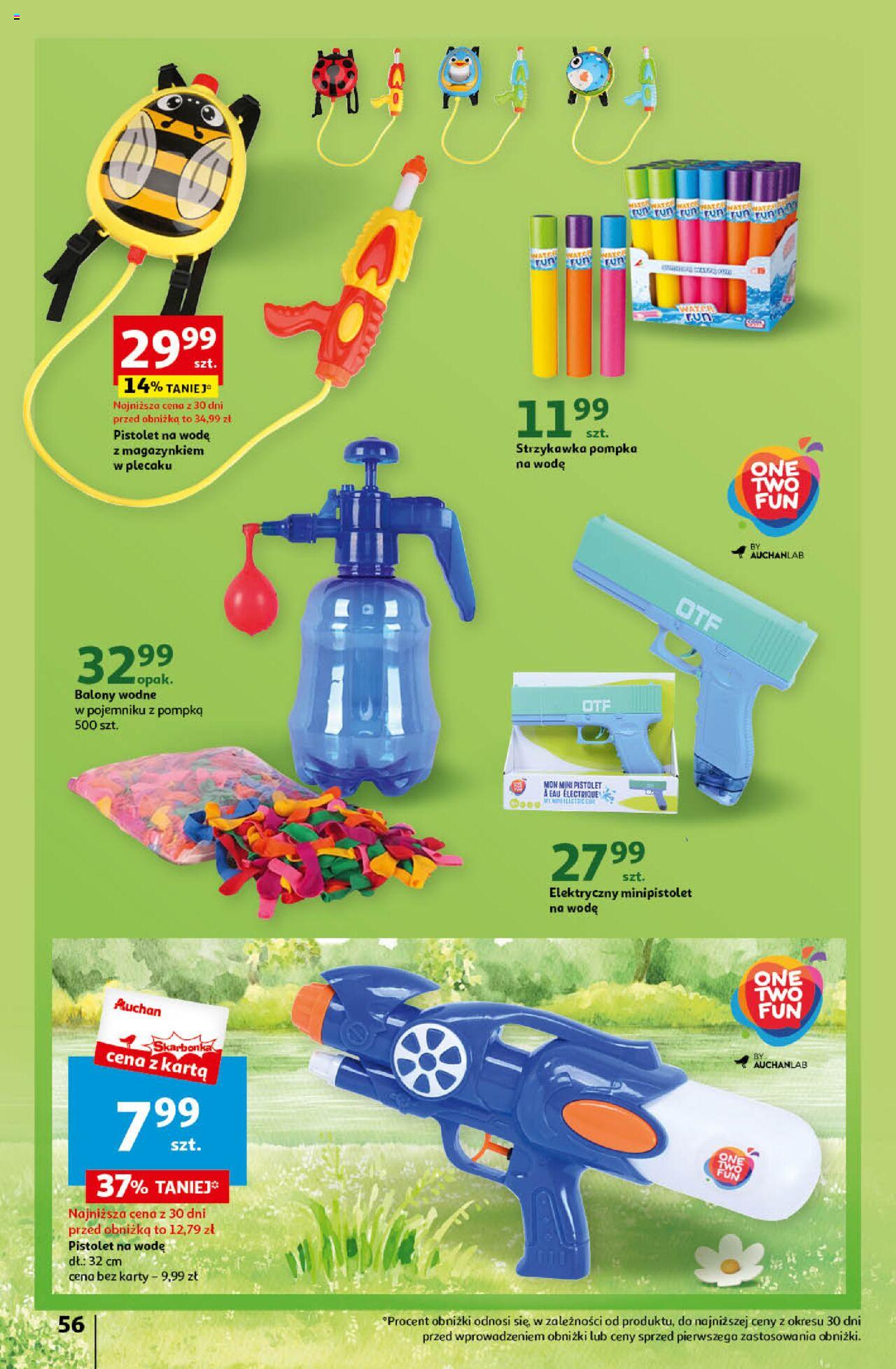 Auchan Wielkanoc z najlepszej cenie! Część 1. Hipermarket Gazetka ważna od 14.03.2024 do 20.03.2024 strona 56