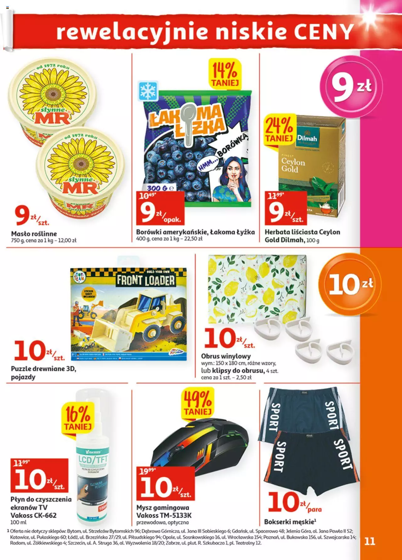 Auchan Wielkie majowe odkrycia cenowe część #4 Hipermarket Gazetka ważna od 18.05.2023 do 27.05.2023 strona 11