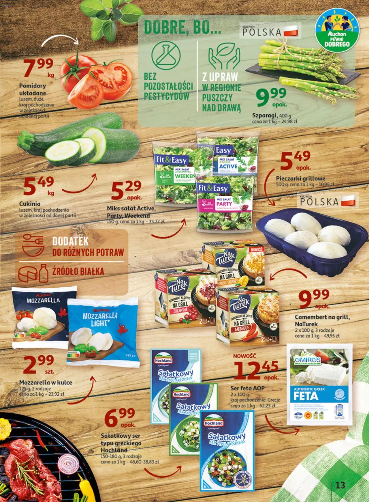 Auchan Wielkie majowe odkrycia cenowe część #4 Hipermarket Gazetka ważna od 18.05.2023 do 27.05.2023 strona 13
