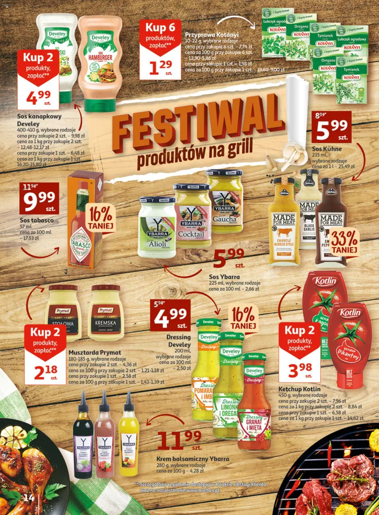 Auchan Wielkie majowe odkrycia cenowe część #4 Hipermarket Gazetka ważna od 18.05.2023 do 27.05.2023 strona 14