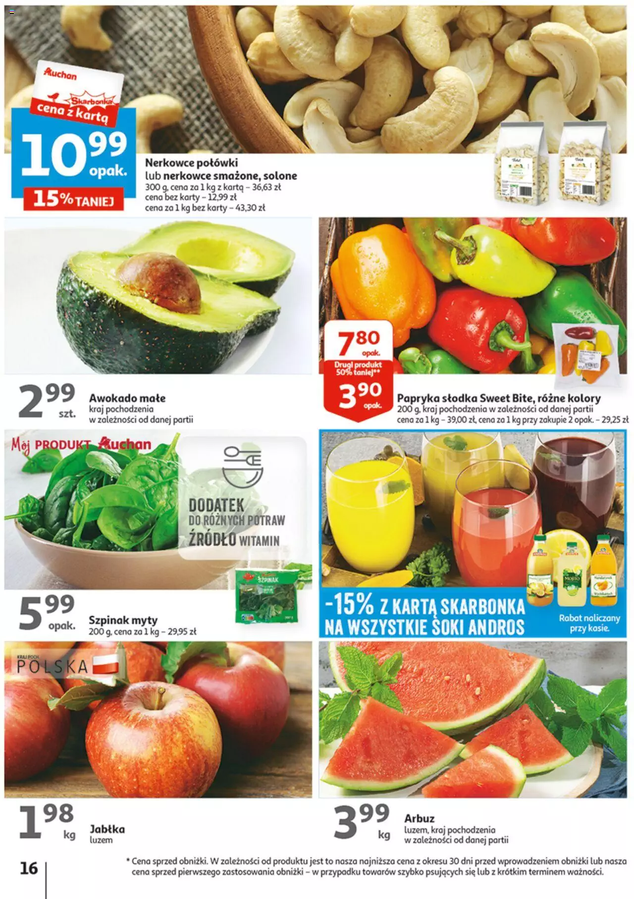 Auchan Wielkie majowe odkrycia cenowe część #4 Hipermarket Gazetka ważna od 18.05.2023 do 27.05.2023 strona 16