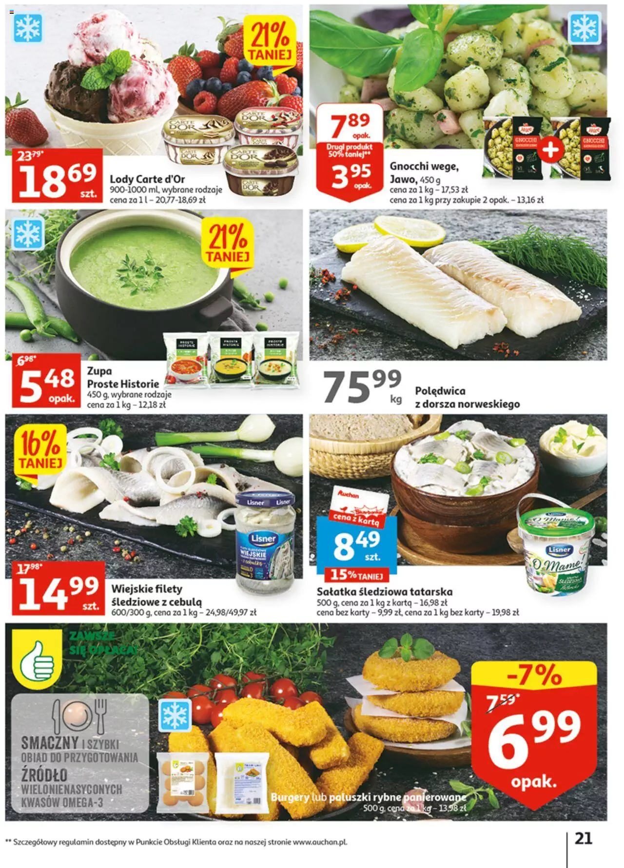 Auchan Wielkie majowe odkrycia cenowe część #4 Hipermarket Gazetka ważna od 18.05.2023 do 27.05.2023 strona 21