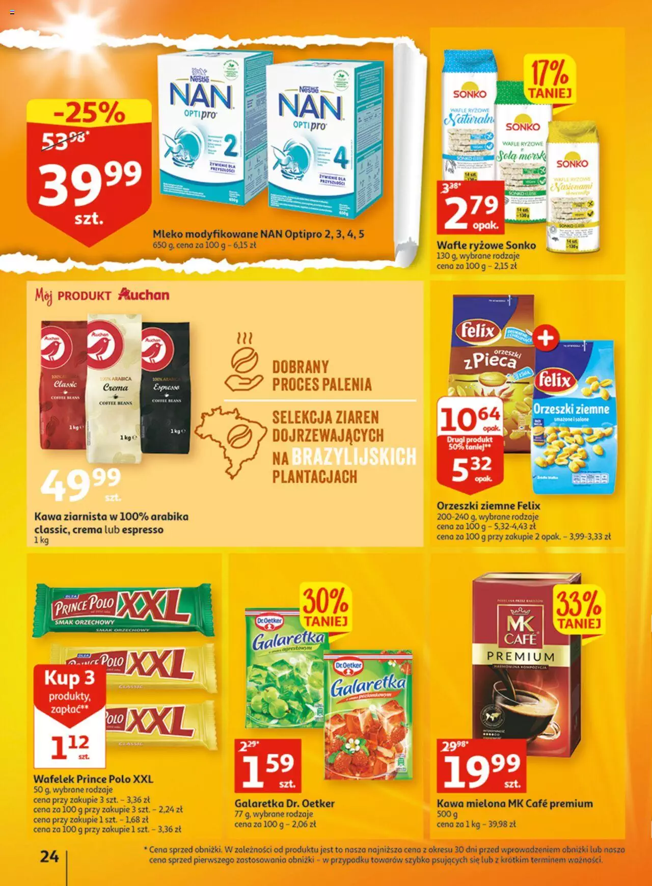 Auchan Wielkie majowe odkrycia cenowe część #4 Hipermarket Gazetka ważna od 18.05.2023 do 27.05.2023 strona 24