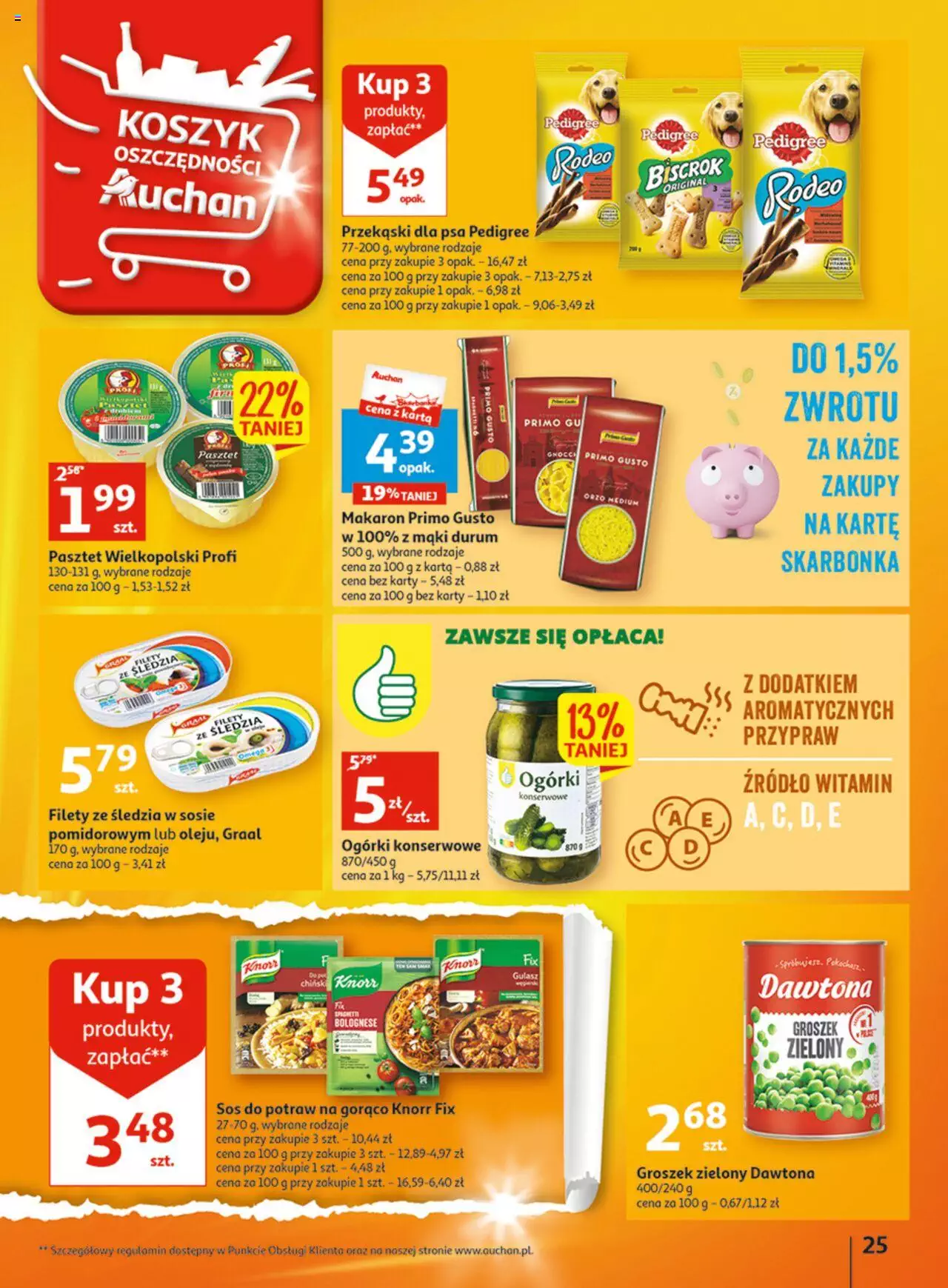 Auchan Wielkie majowe odkrycia cenowe część #4 Hipermarket Gazetka ważna od 18.05.2023 do 27.05.2023 strona 25