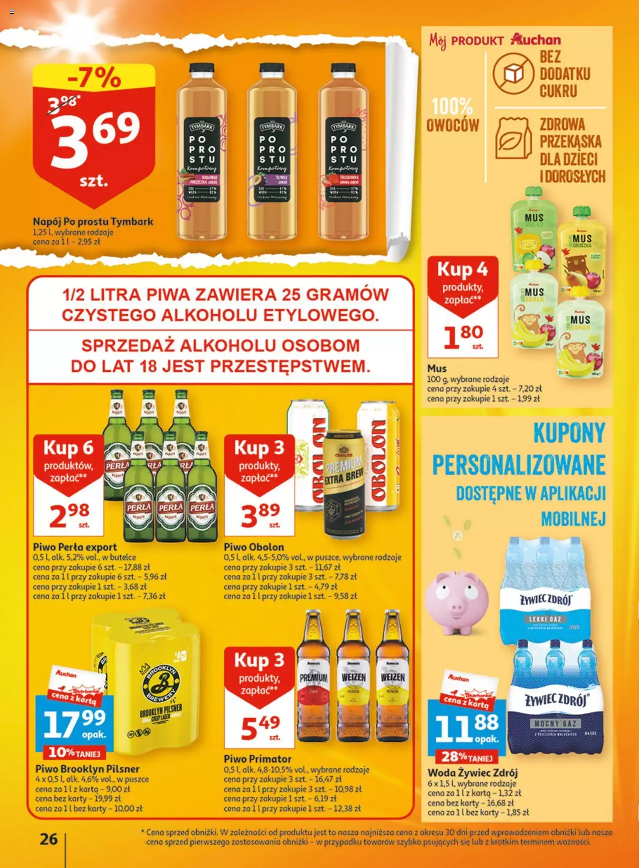 Auchan Wielkie majowe odkrycia cenowe część #4 Hipermarket Gazetka ważna od 18.05.2023 do 27.05.2023 strona 26