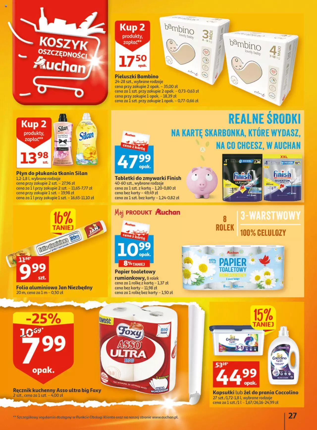 Auchan Wielkie majowe odkrycia cenowe część #4 Hipermarket Gazetka ważna od 18.05.2023 do 27.05.2023 strona 27