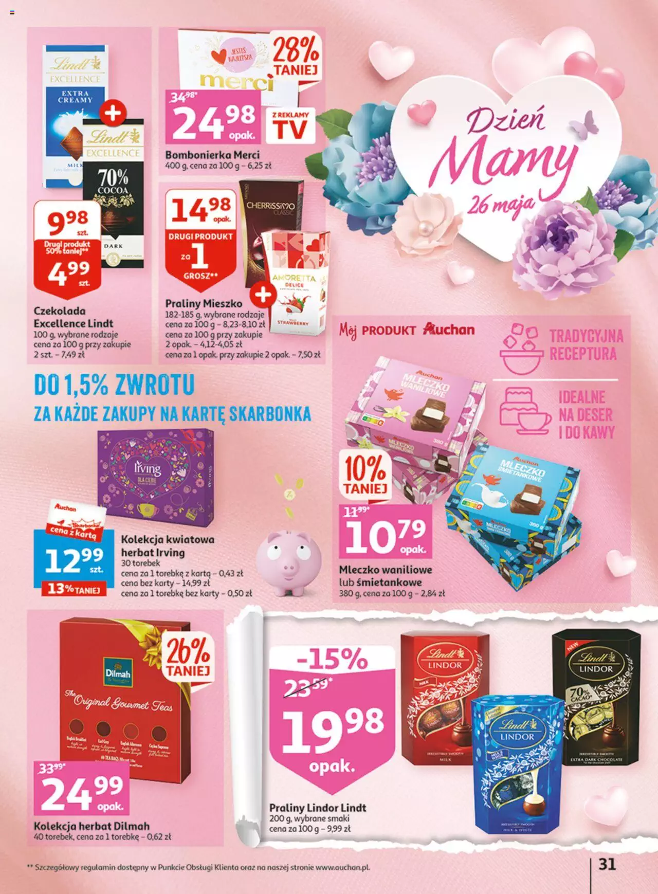 Auchan Wielkie majowe odkrycia cenowe część #4 Hipermarket Gazetka ważna od 18.05.2023 do 27.05.2023 strona 31