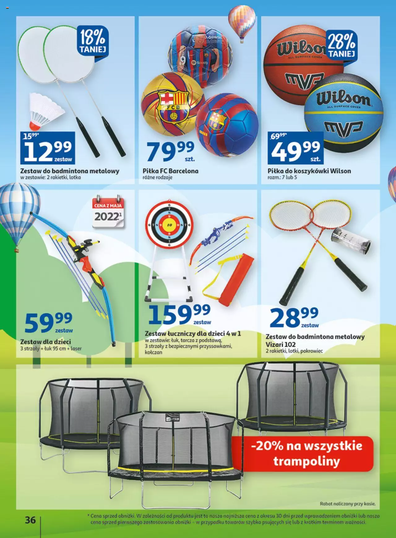 Auchan Wielkie majowe odkrycia cenowe część #4 Hipermarket Gazetka ważna od 18.05.2023 do 27.05.2023 strona 36
