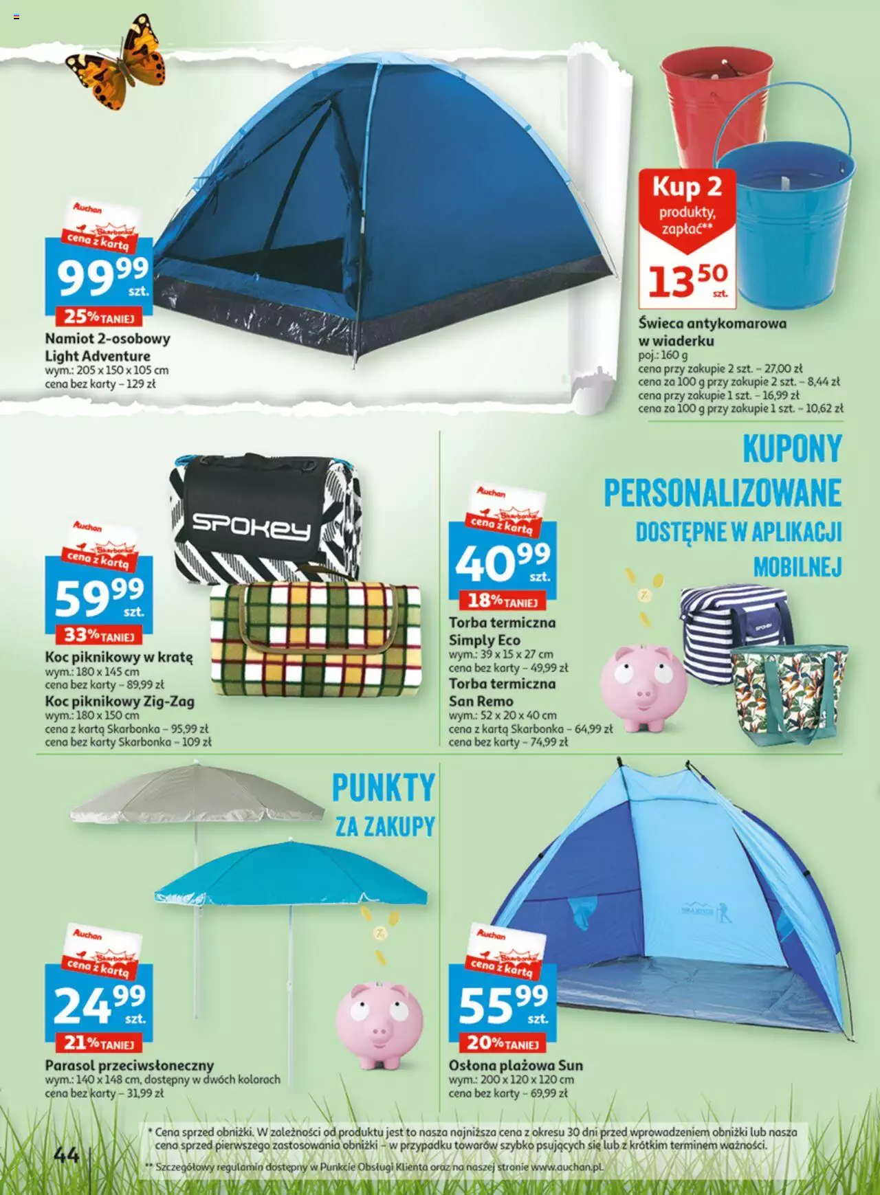 Auchan Wielkie majowe odkrycia cenowe część #4 Hipermarket Gazetka ważna od 18.05.2023 do 27.05.2023 strona 44